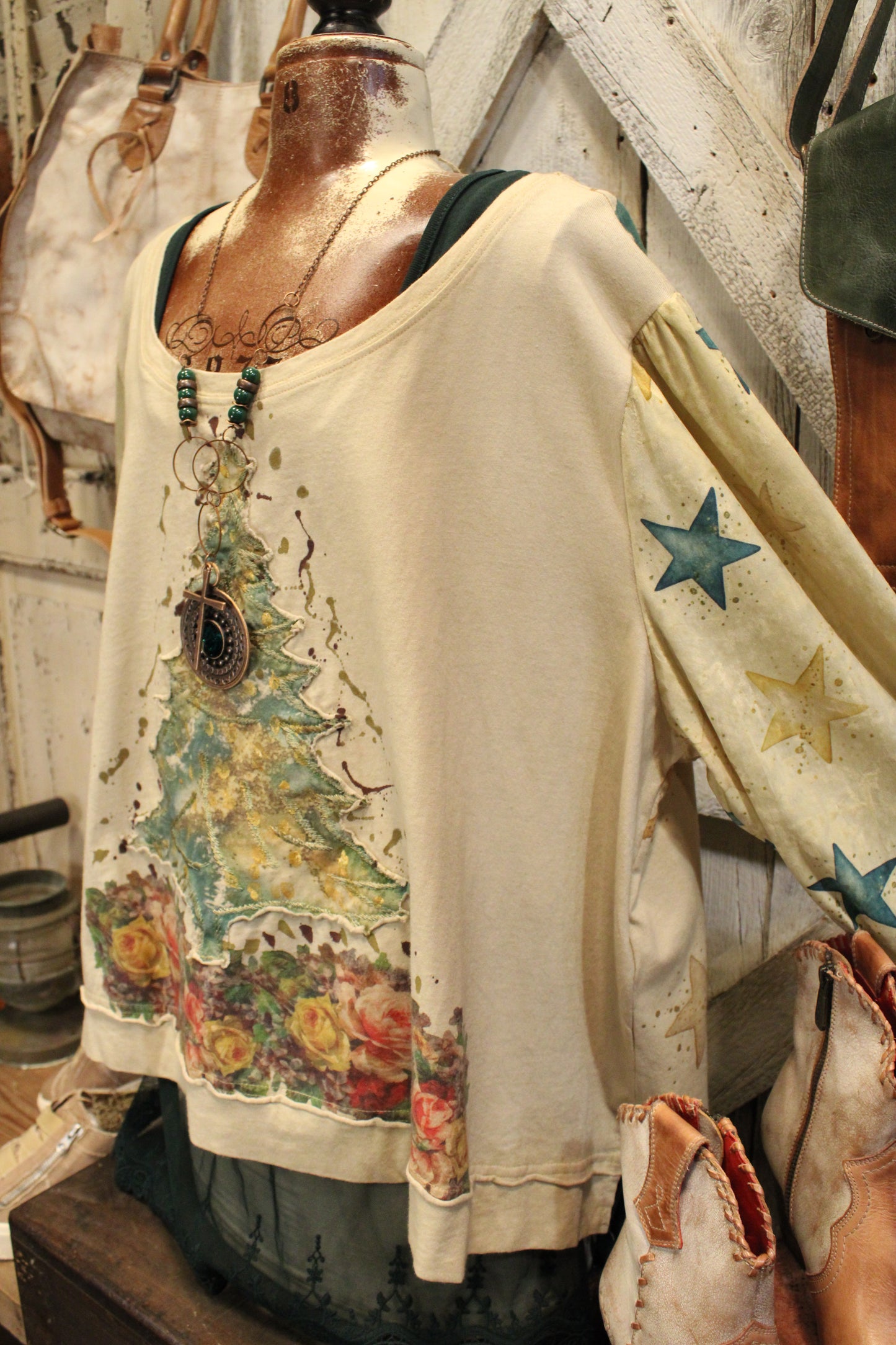 Rosie Christmas Long Sleeve Top