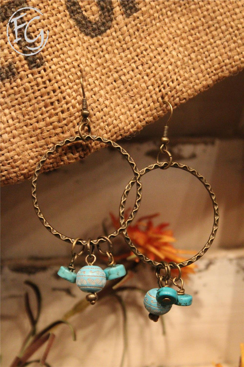 Farm Girls Fancy Frills Earrings