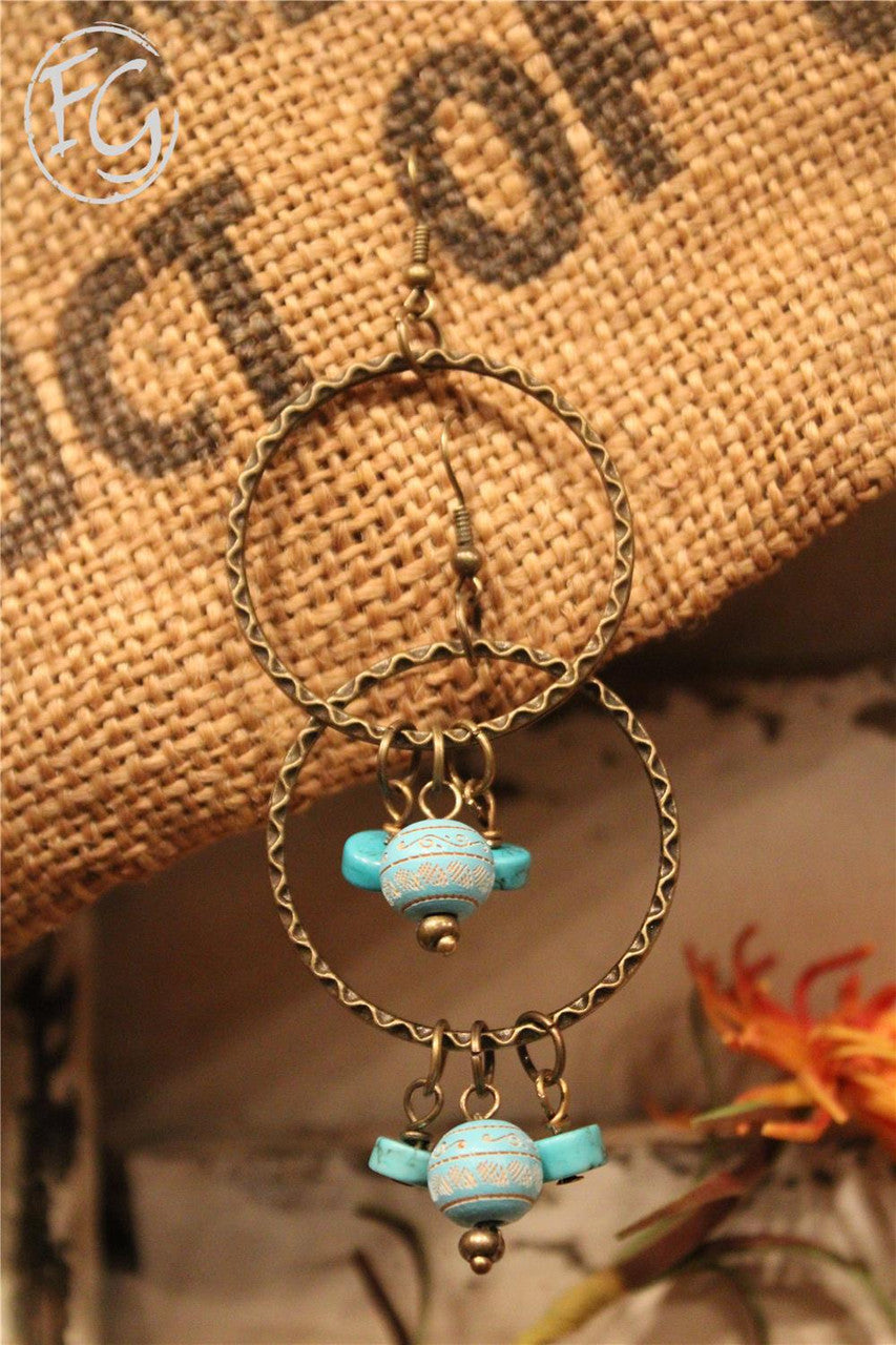 Farm Girls Fancy Frills Earrings