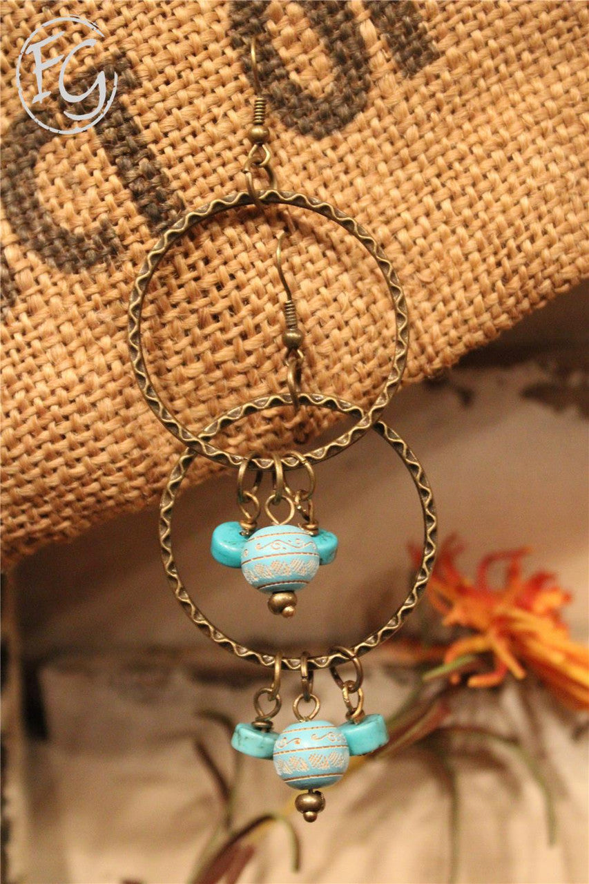 Farm Girls Fancy Frills Earrings