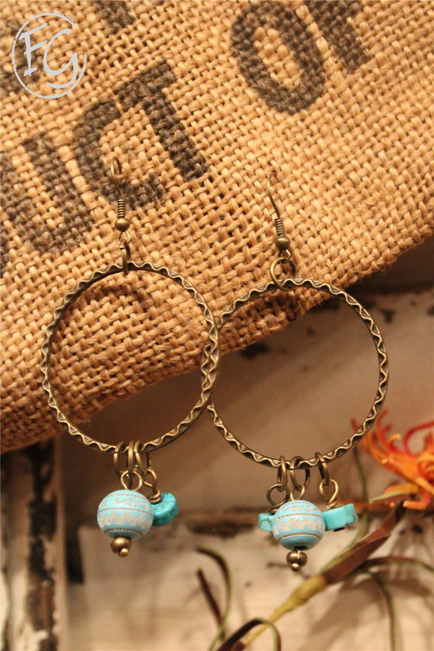 Farm Girls Fancy Frills Earrings