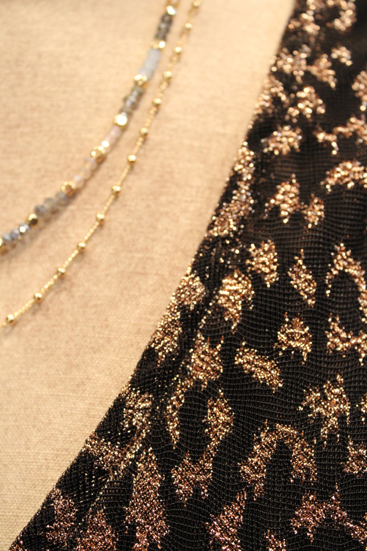 Leopard Luxe Shimmer Dress