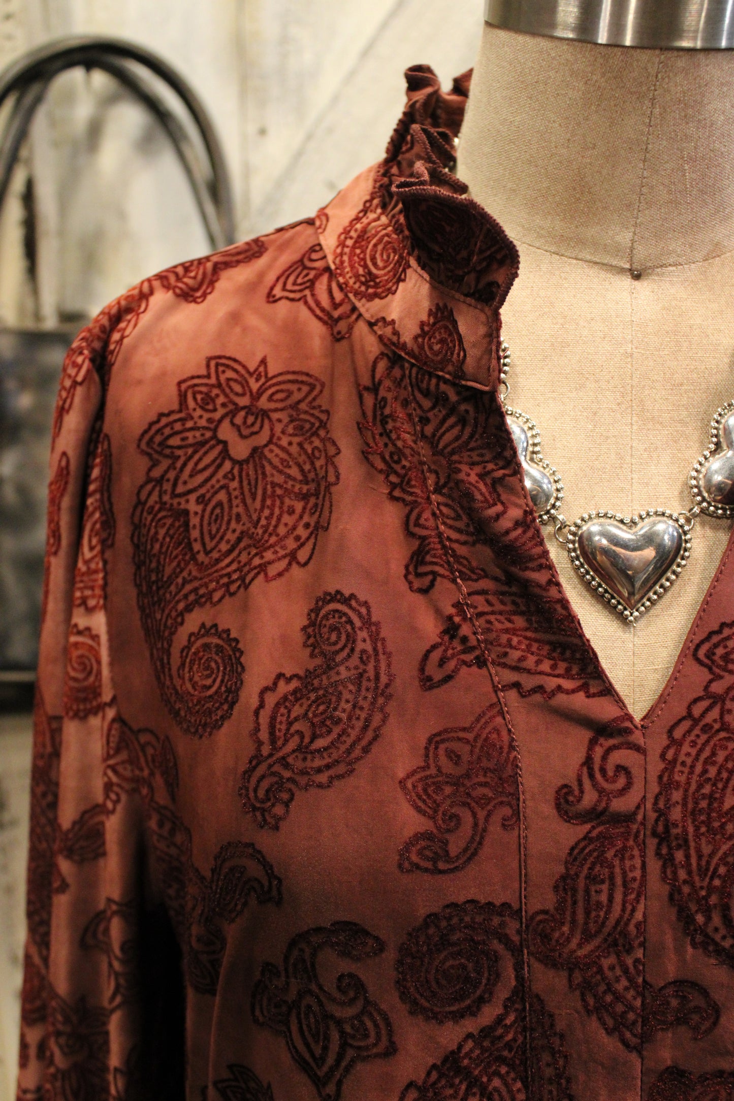 Something Special Burgundy Dress