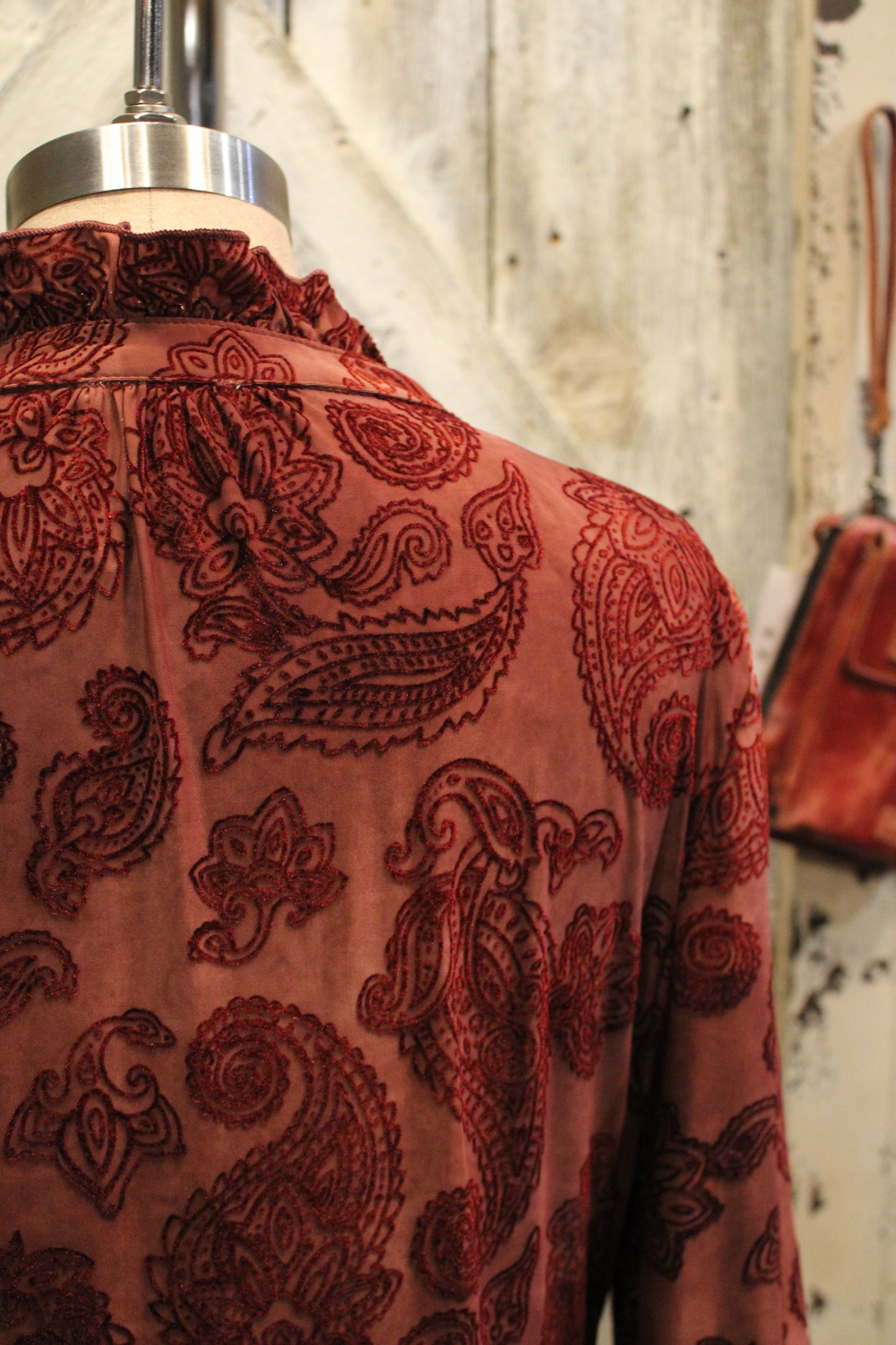 Something Special Burgundy Dress