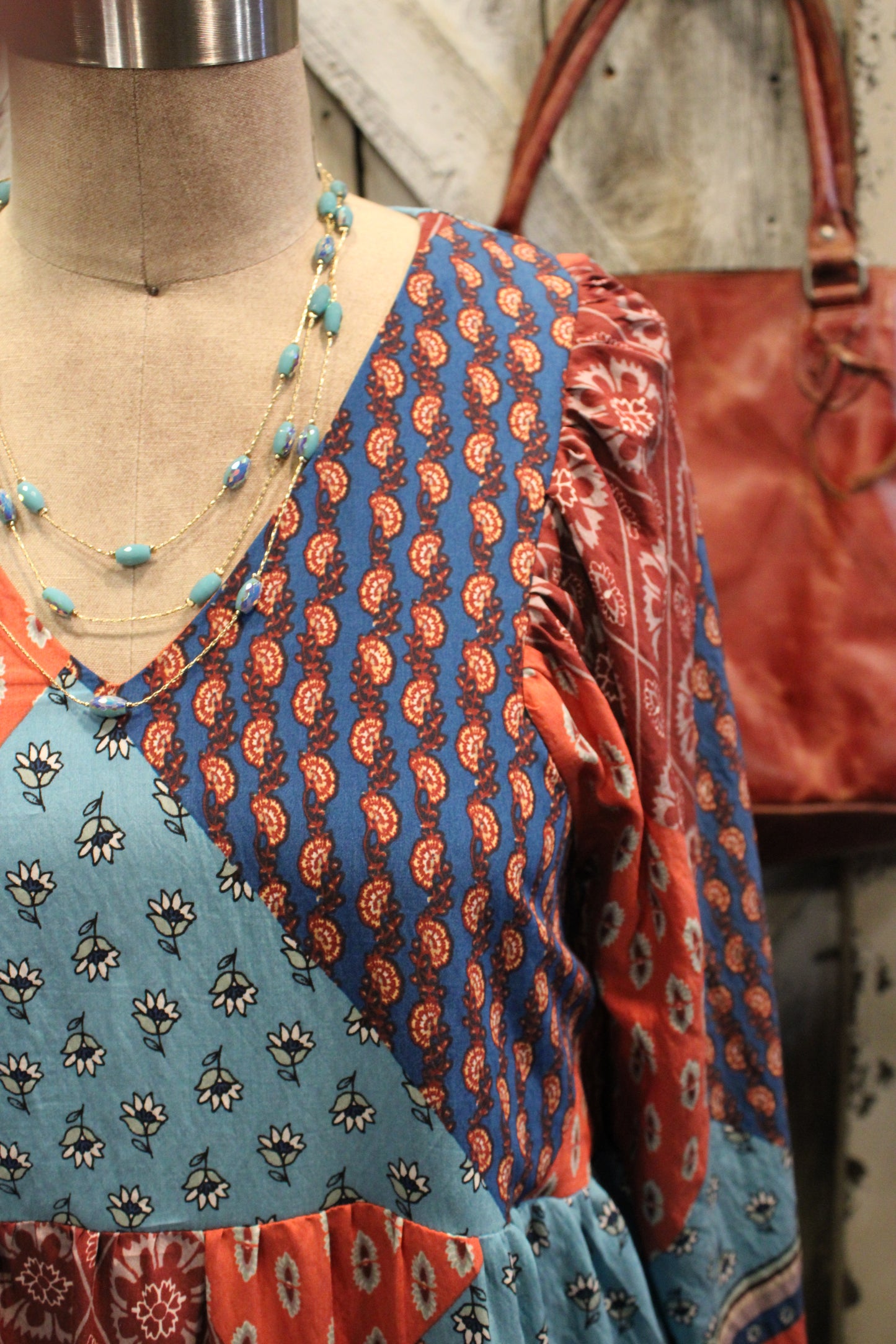 Ready For Fun Patchwork Dress