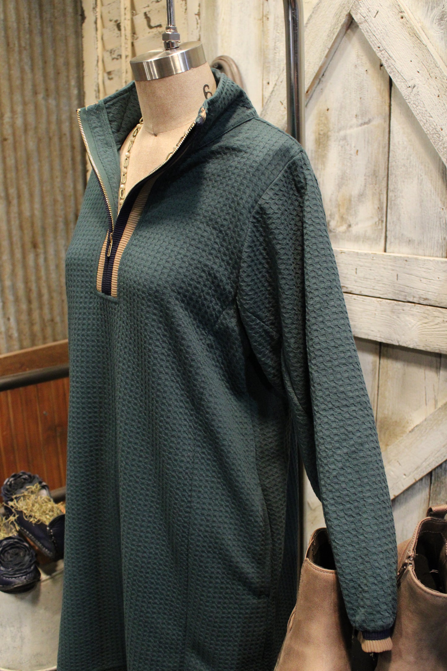 Right For Everything Evergreen Dress