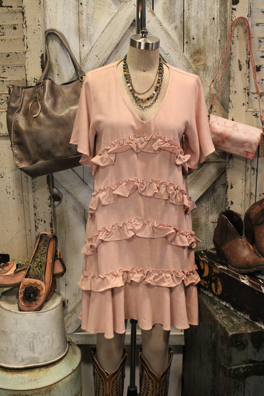 All About Those Ruffles Dress