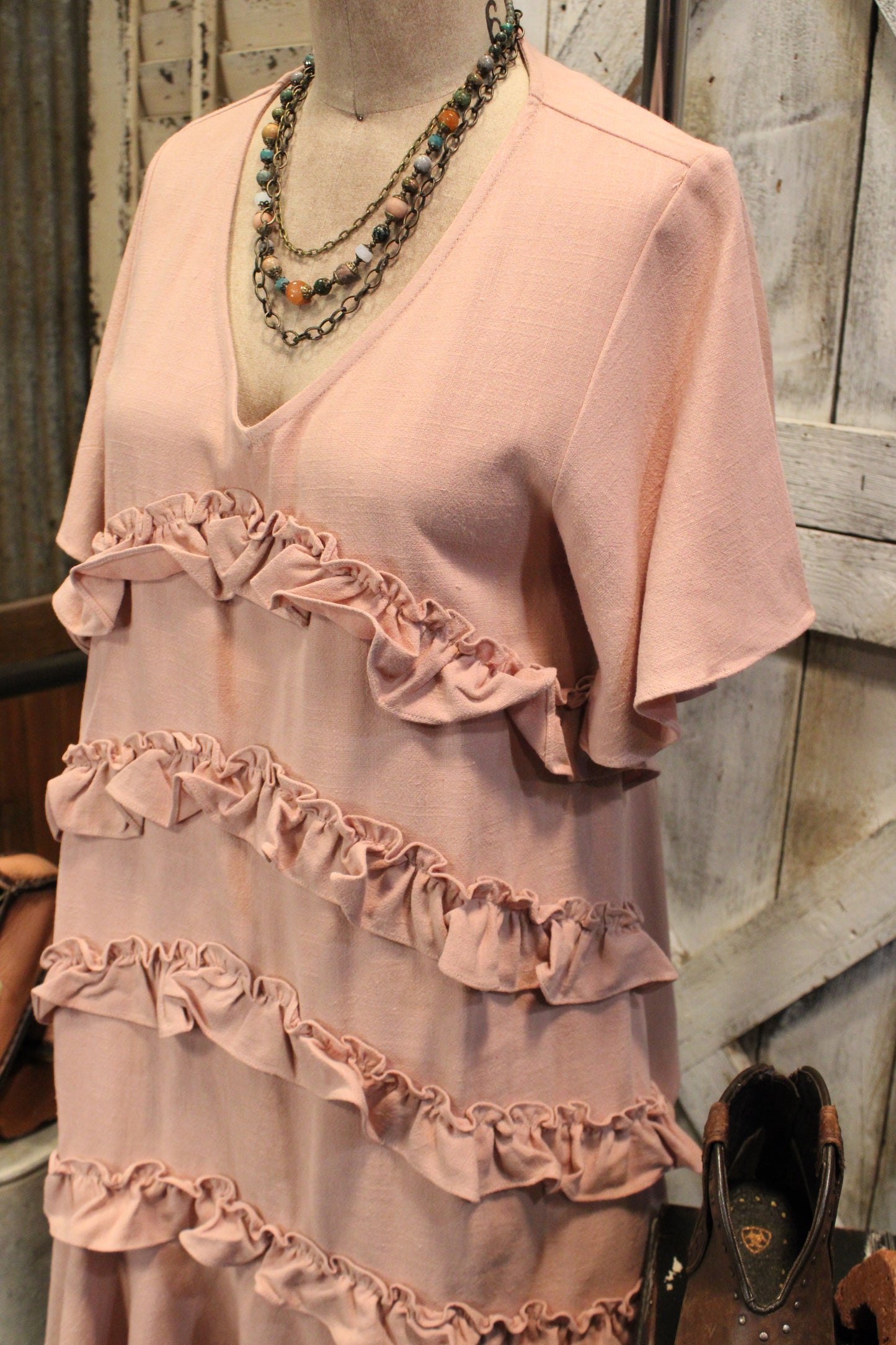 All About Those Ruffles Dress