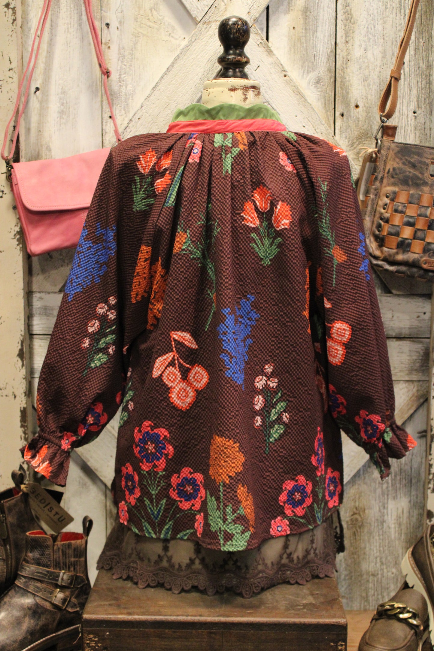 Front Porch Florals Blouse