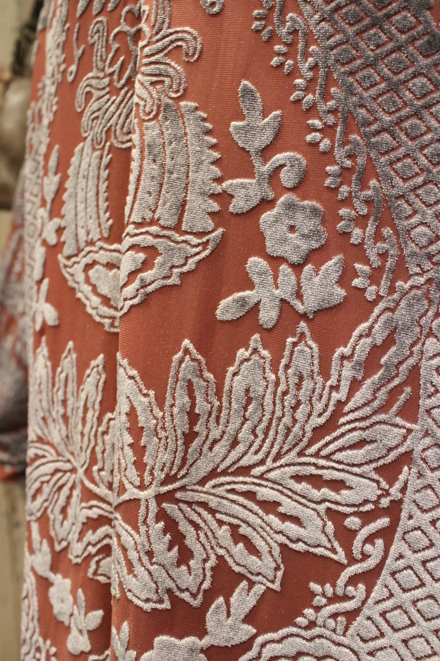 Dusty Rose Shimmer Blouse