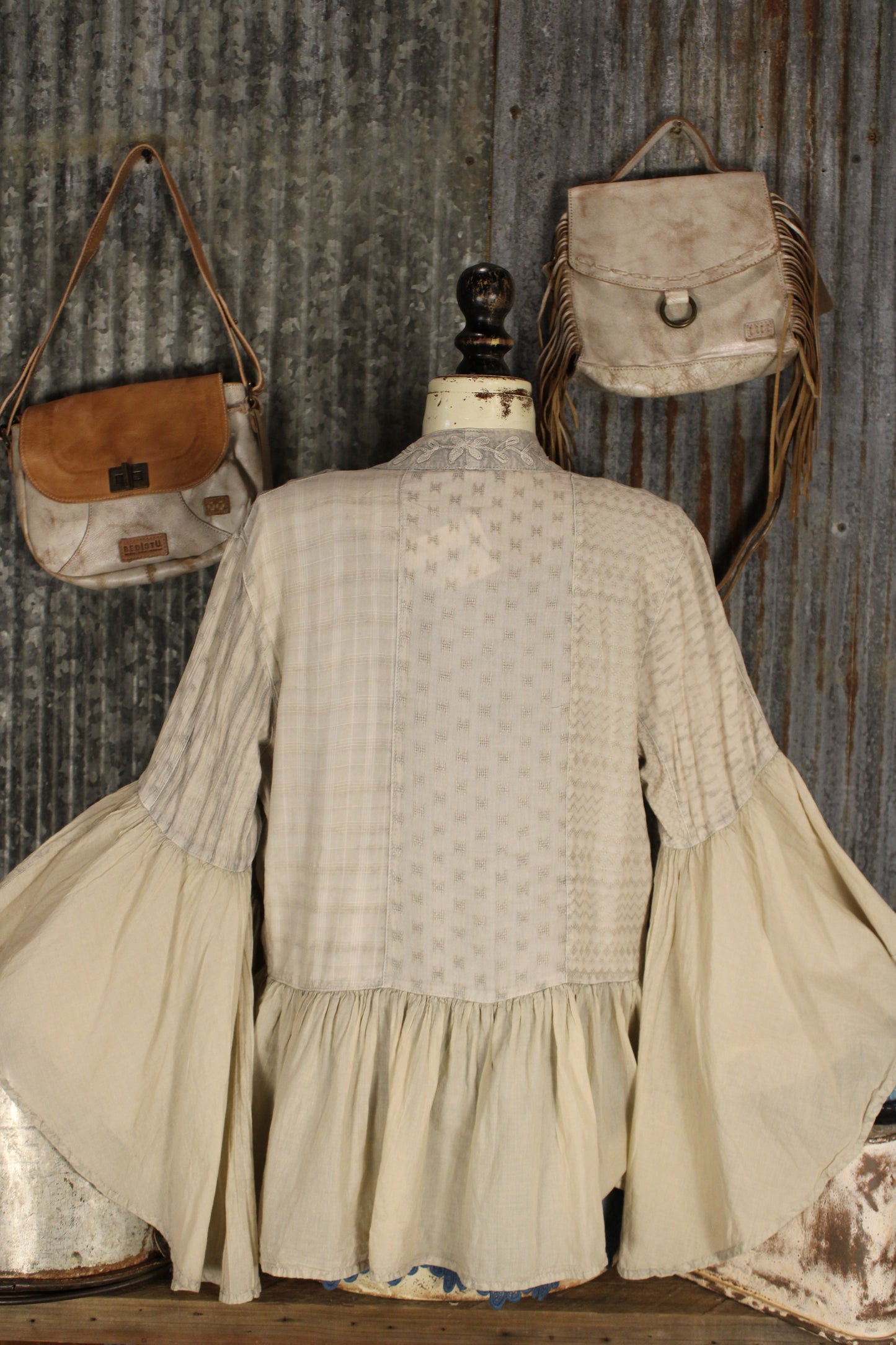 Gentle Morning Latte Kimono