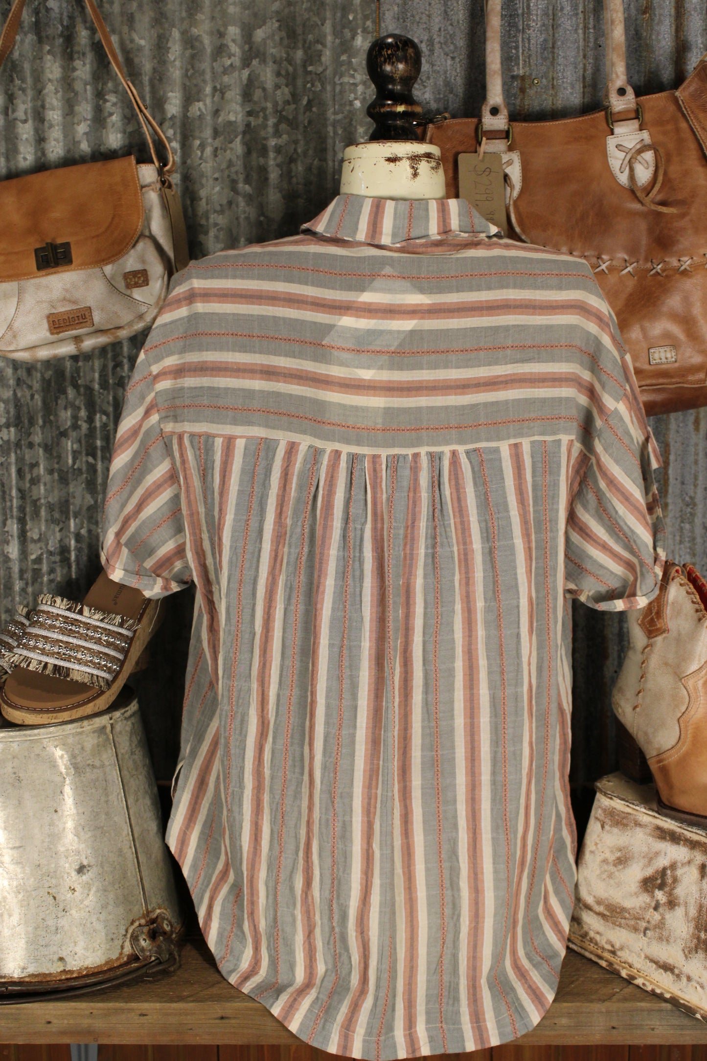 Sweet Breeze Cotton Blouse