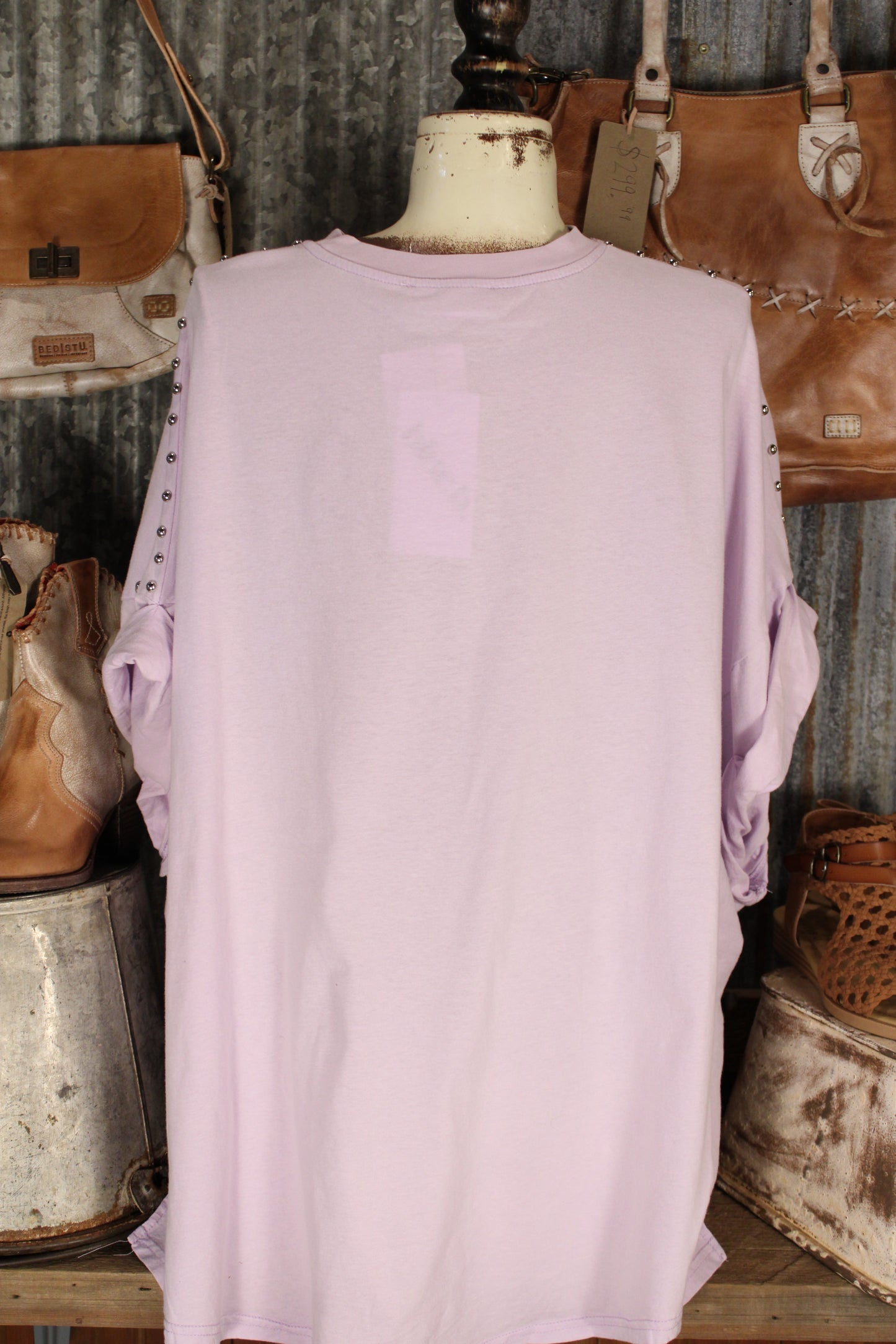 Casual Jazzy Lilac Top