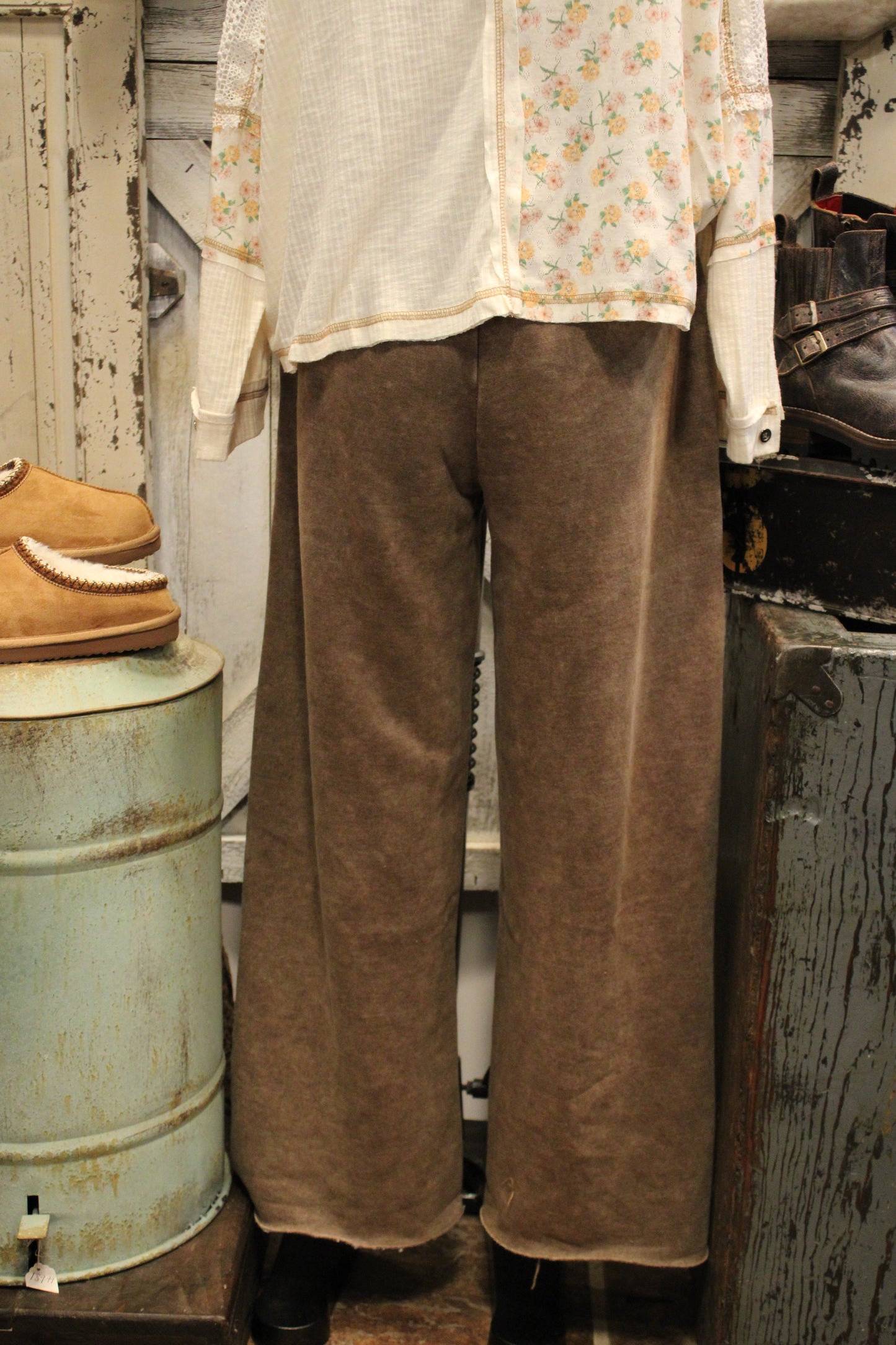Lazy Lounge Mocha Pants