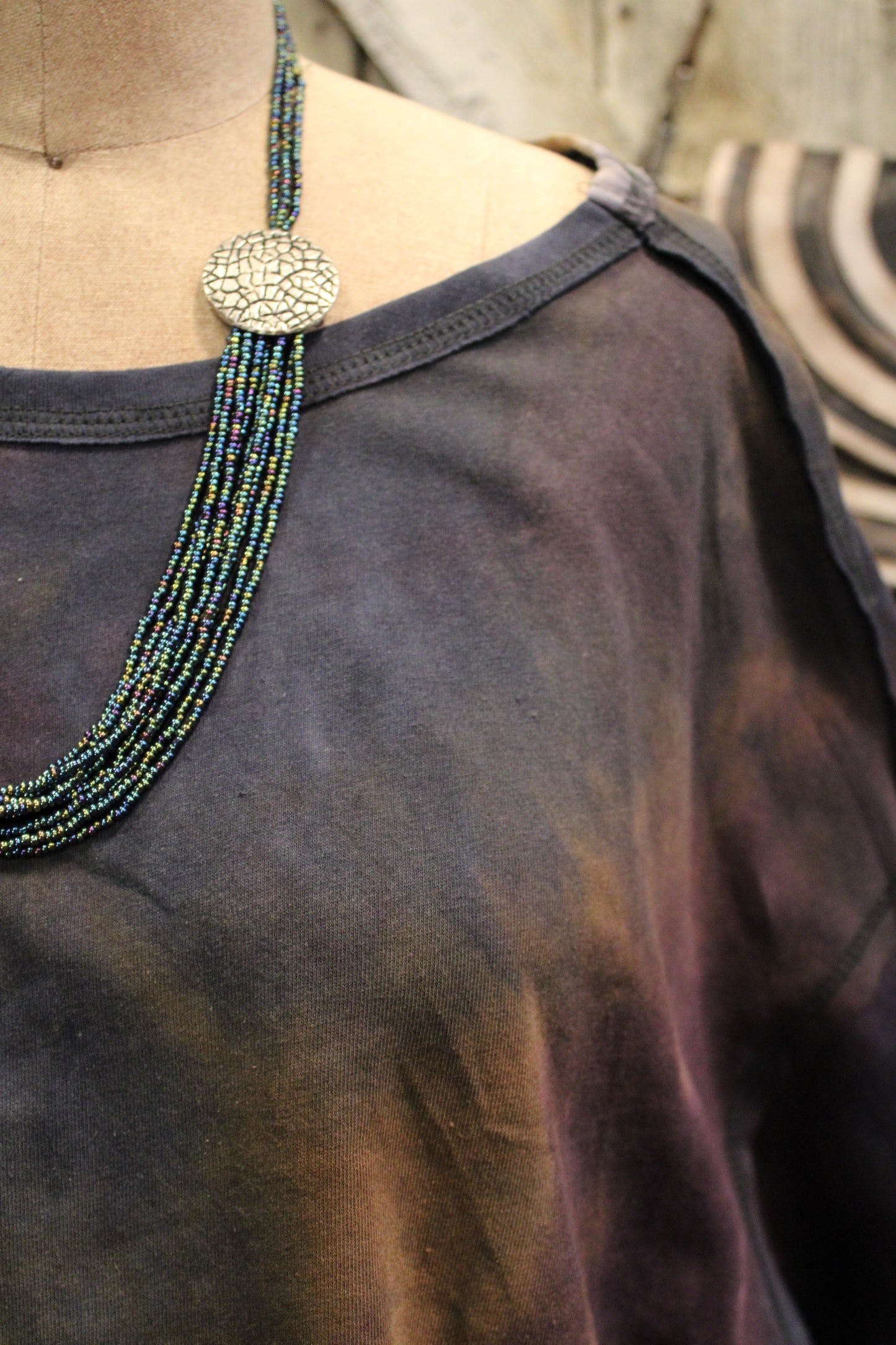 Midnight Tie Dye Top