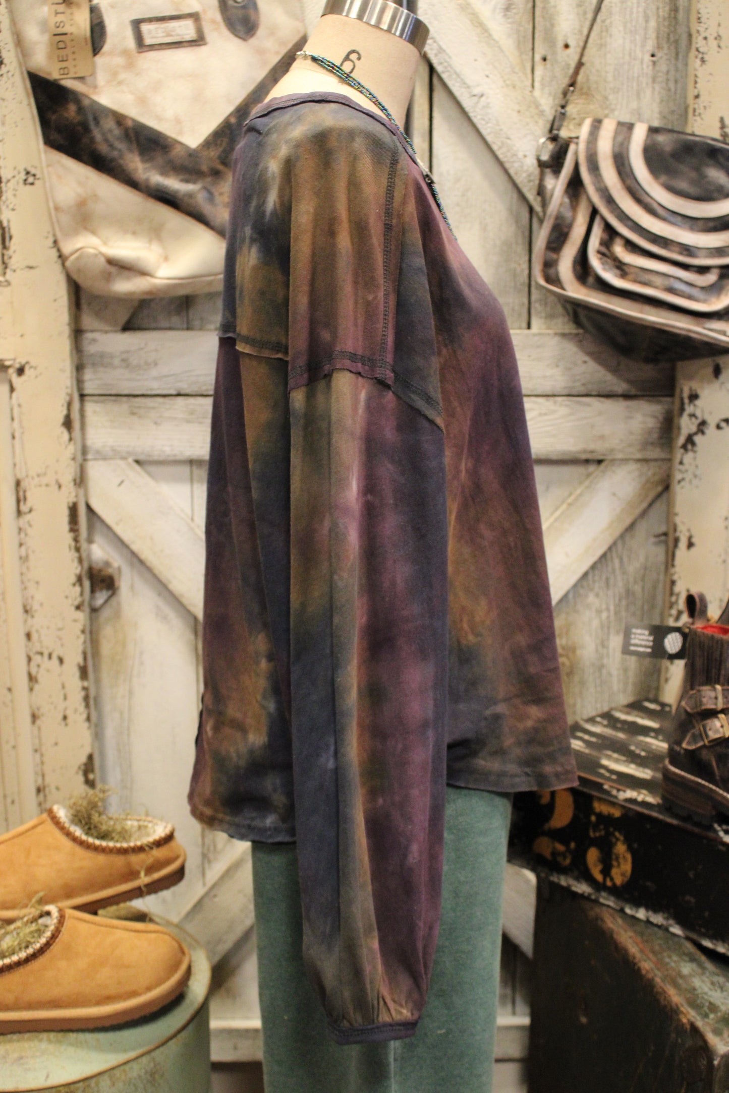 Midnight Tie Dye Top