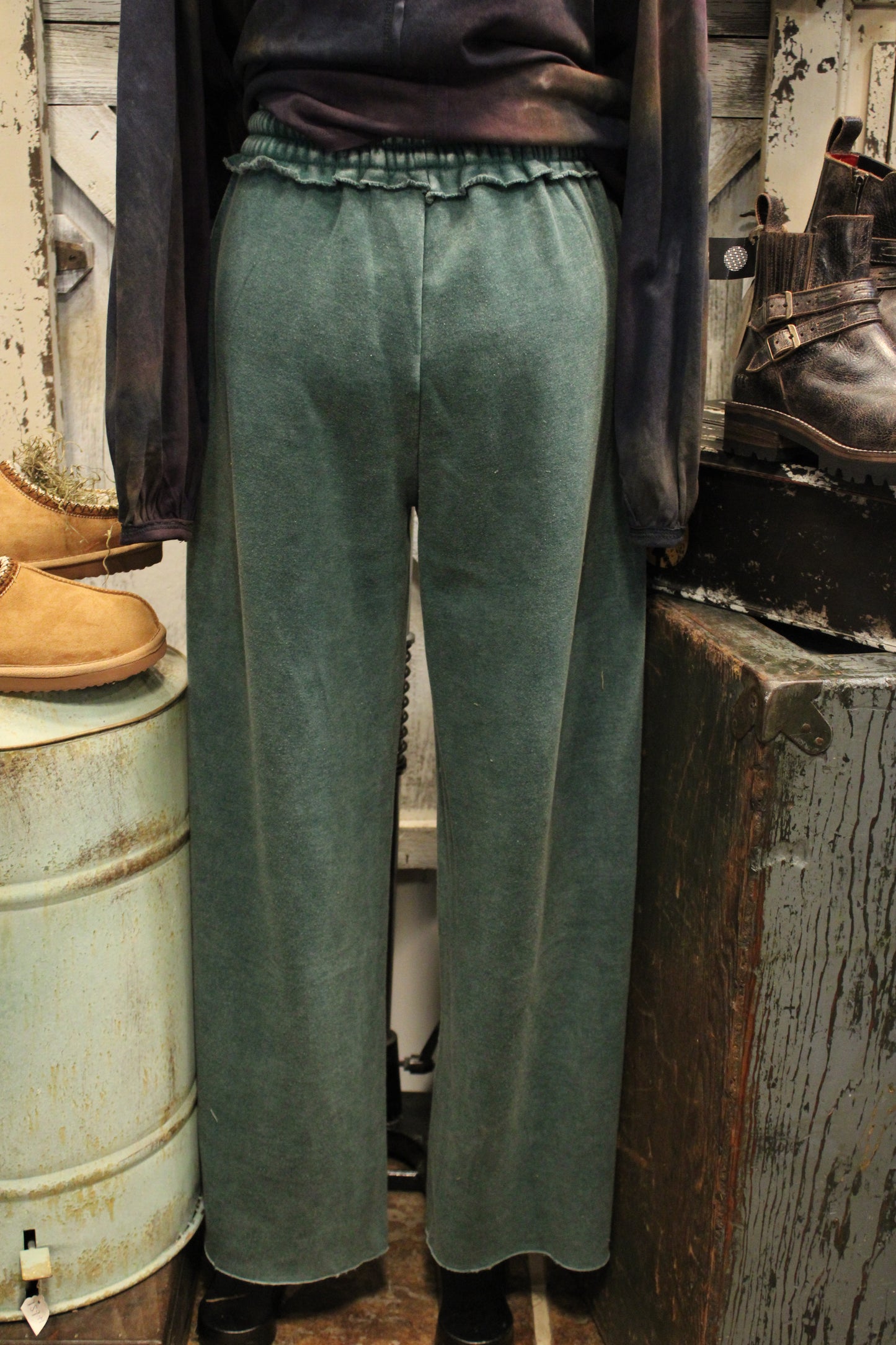 Lazy Lounge Dark Green Pants