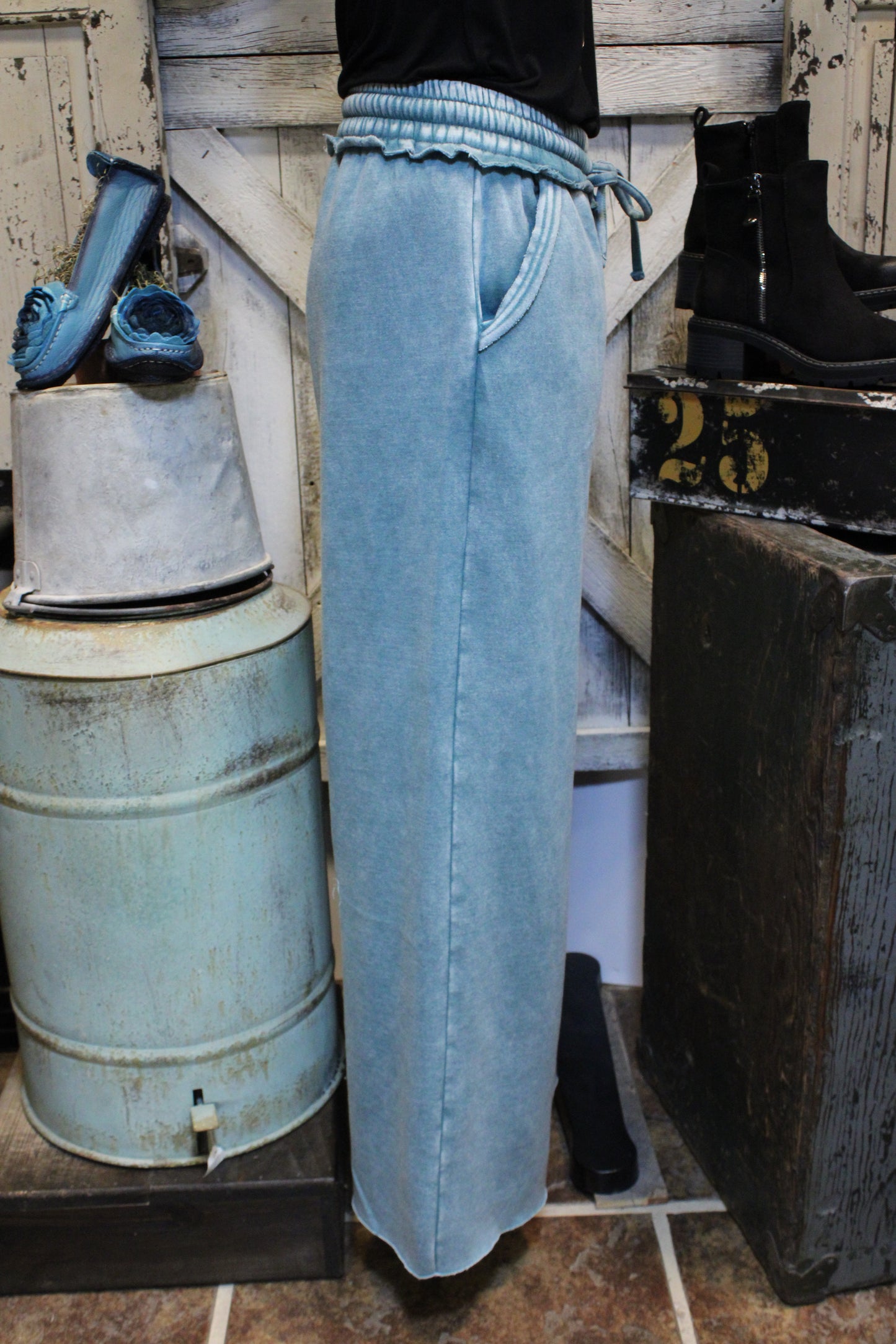 Lazy Lounge Teal Pants