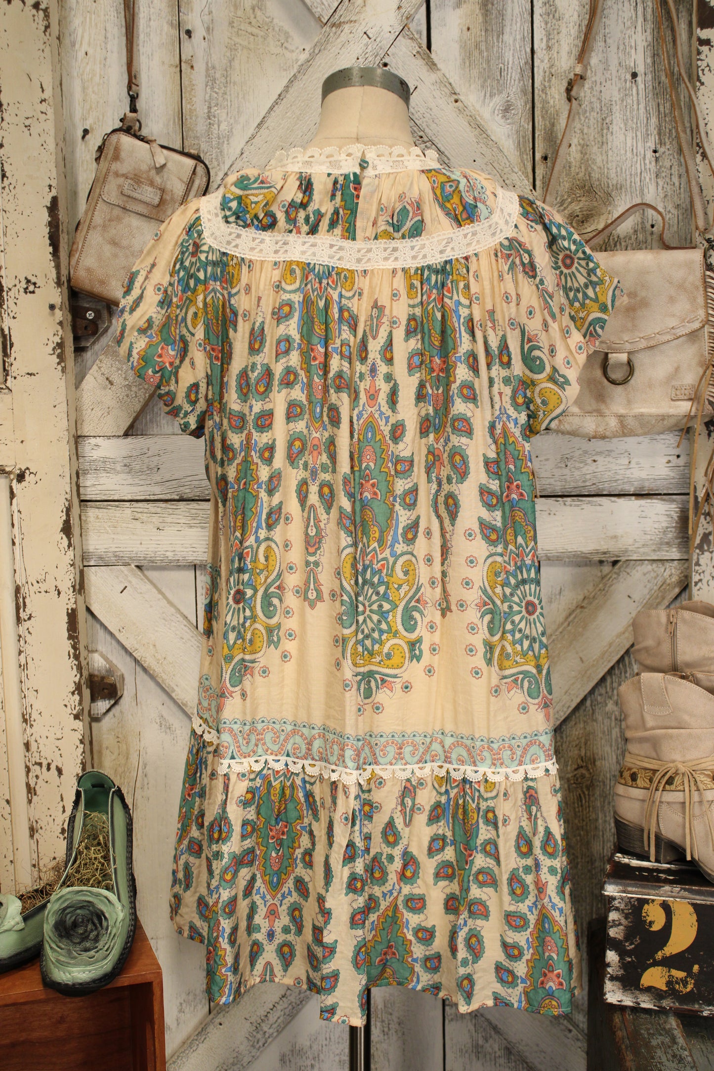 Gypsy Canvas Mini Dress
