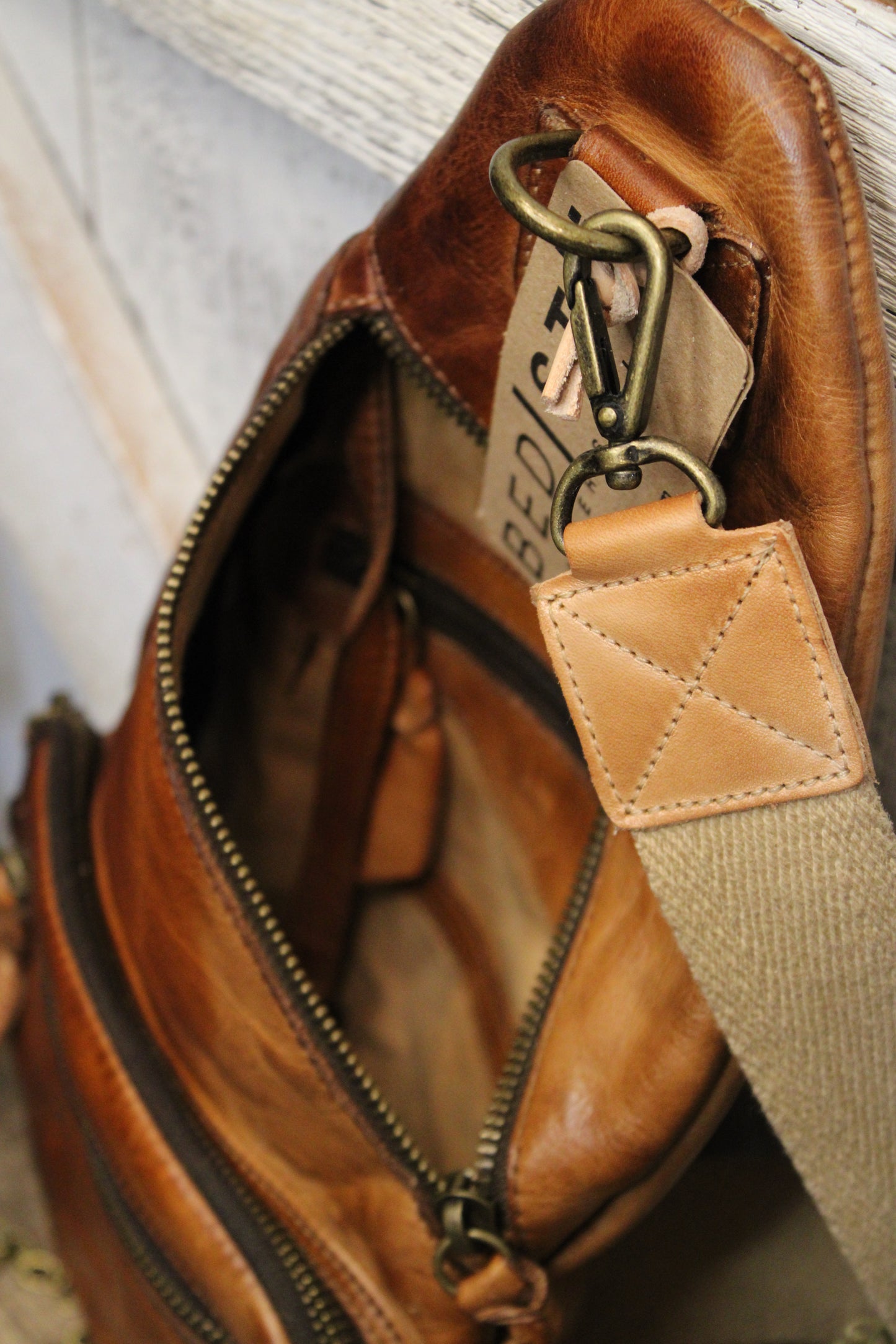 Bed|Stu Andie Cafe Latte TD Handbag