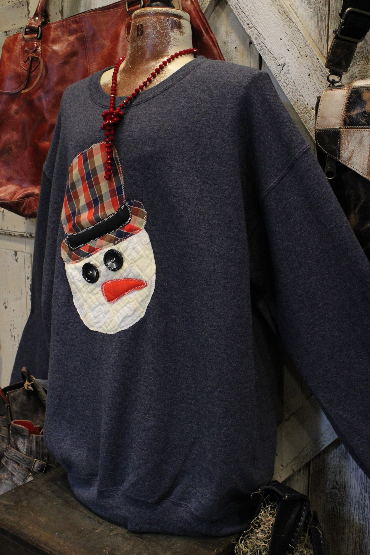 FGO Feeling Frosty Vintage Quilt Sweatshirt