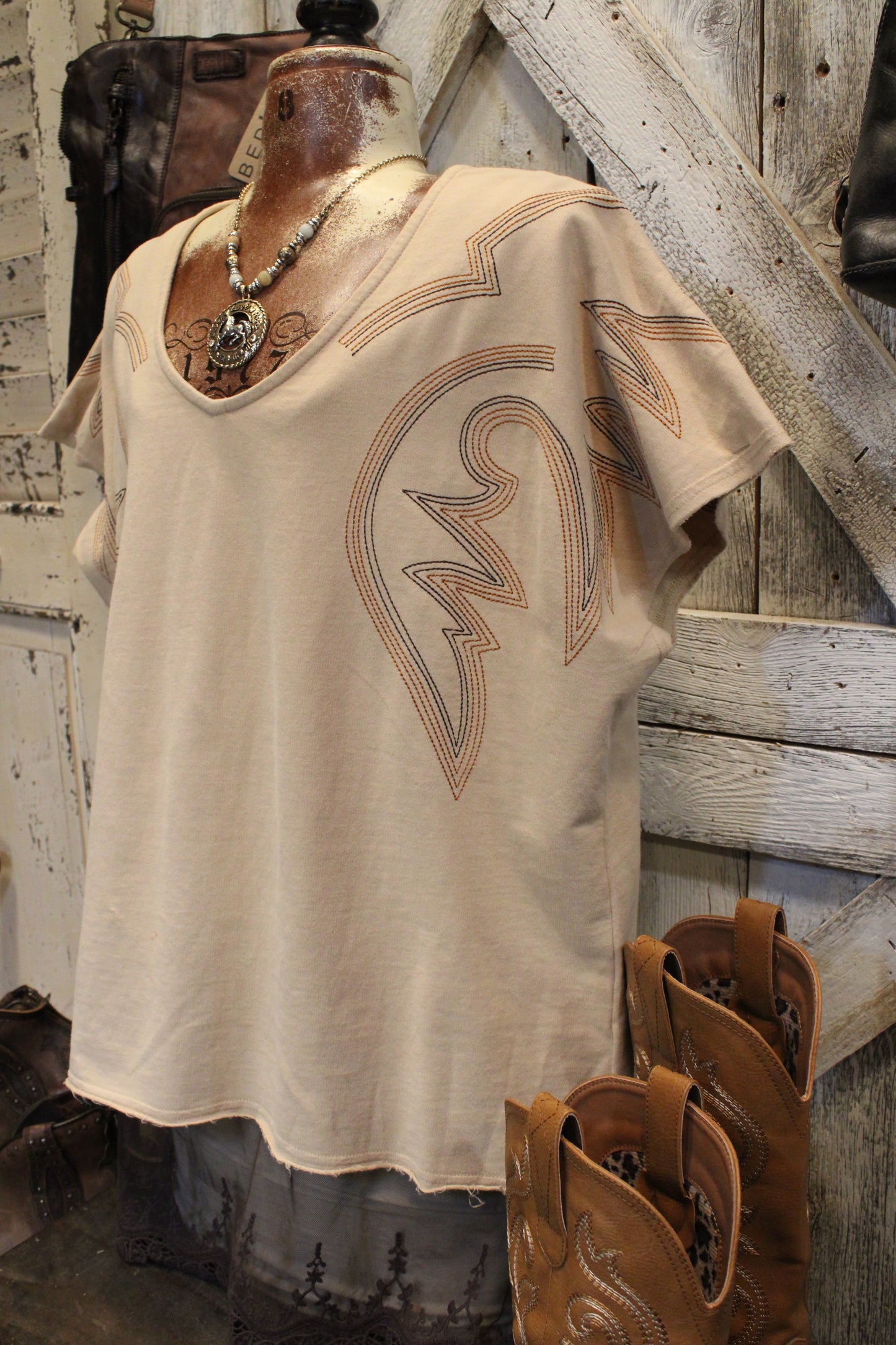 Boot Stitch Top