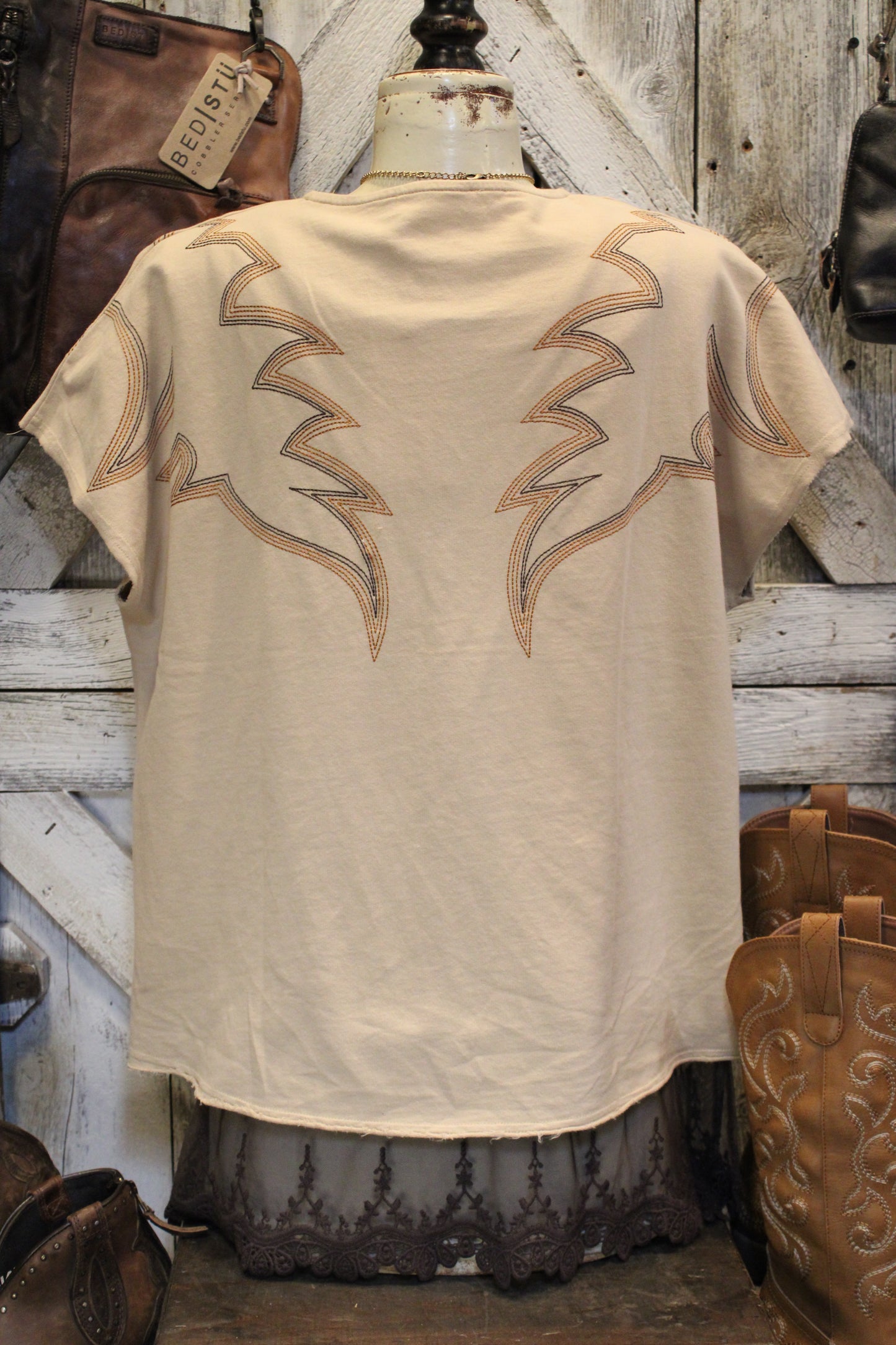 Boot Stitch Top