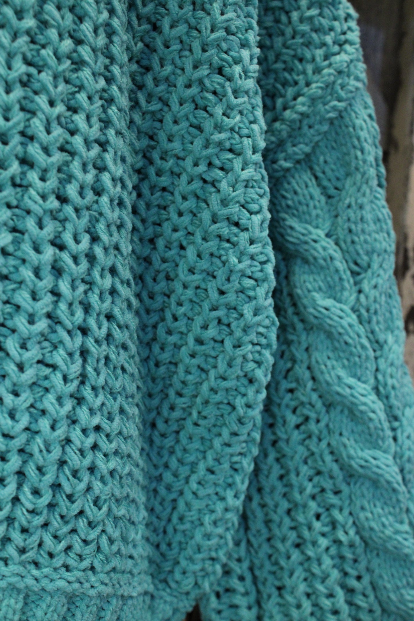 Teal Trails Sweater