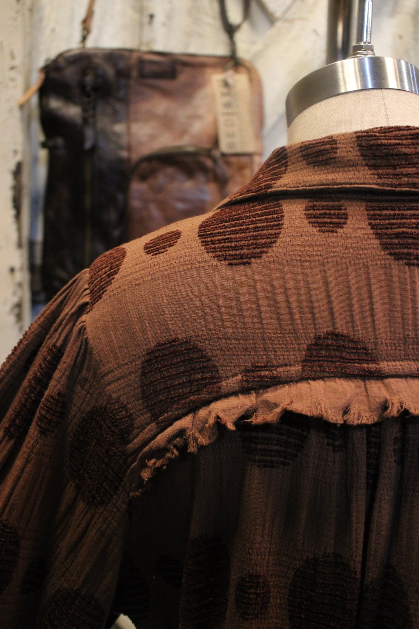 Dot to Dot Chocolate Dress