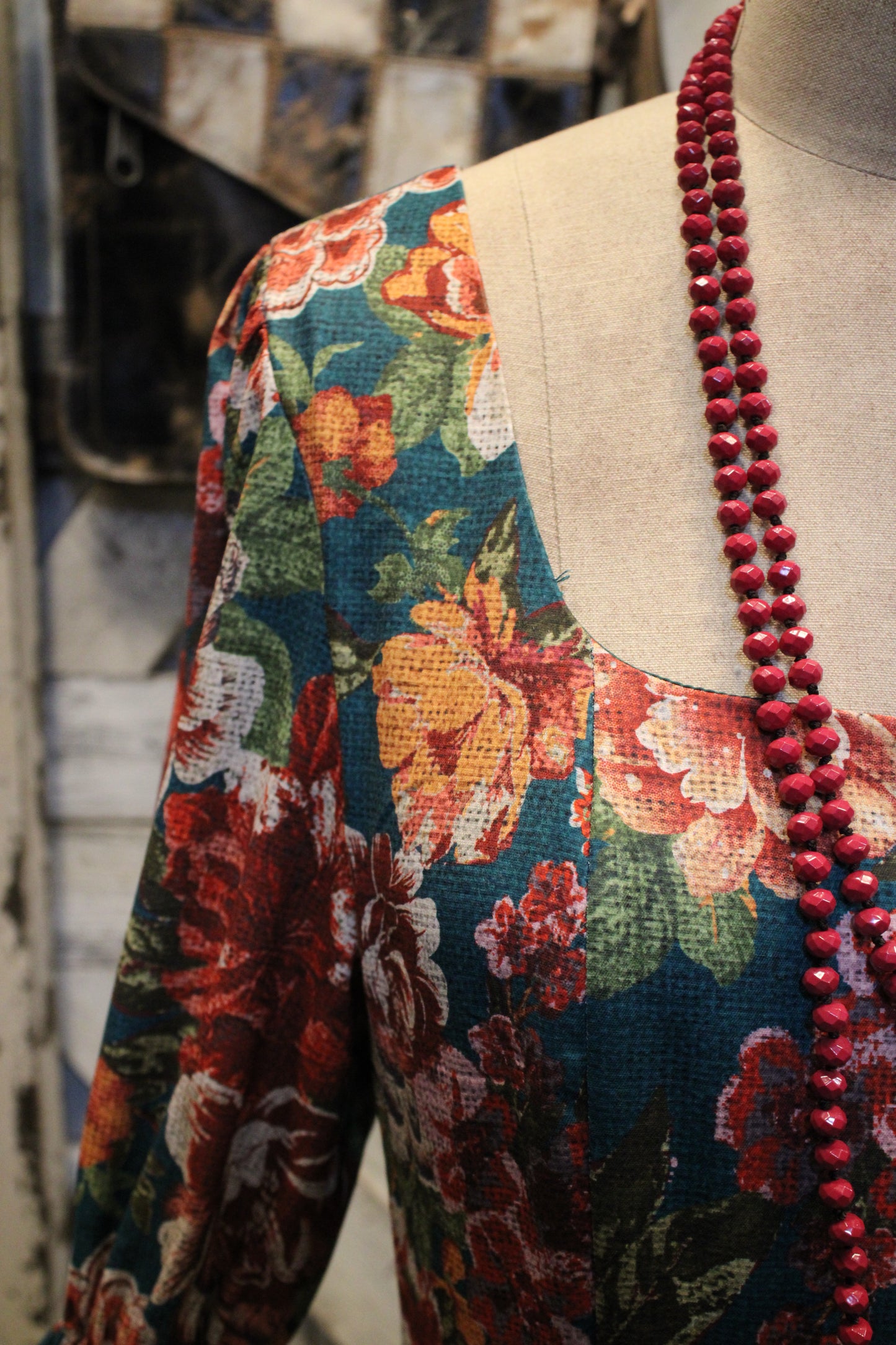 Antique Blossom Dress