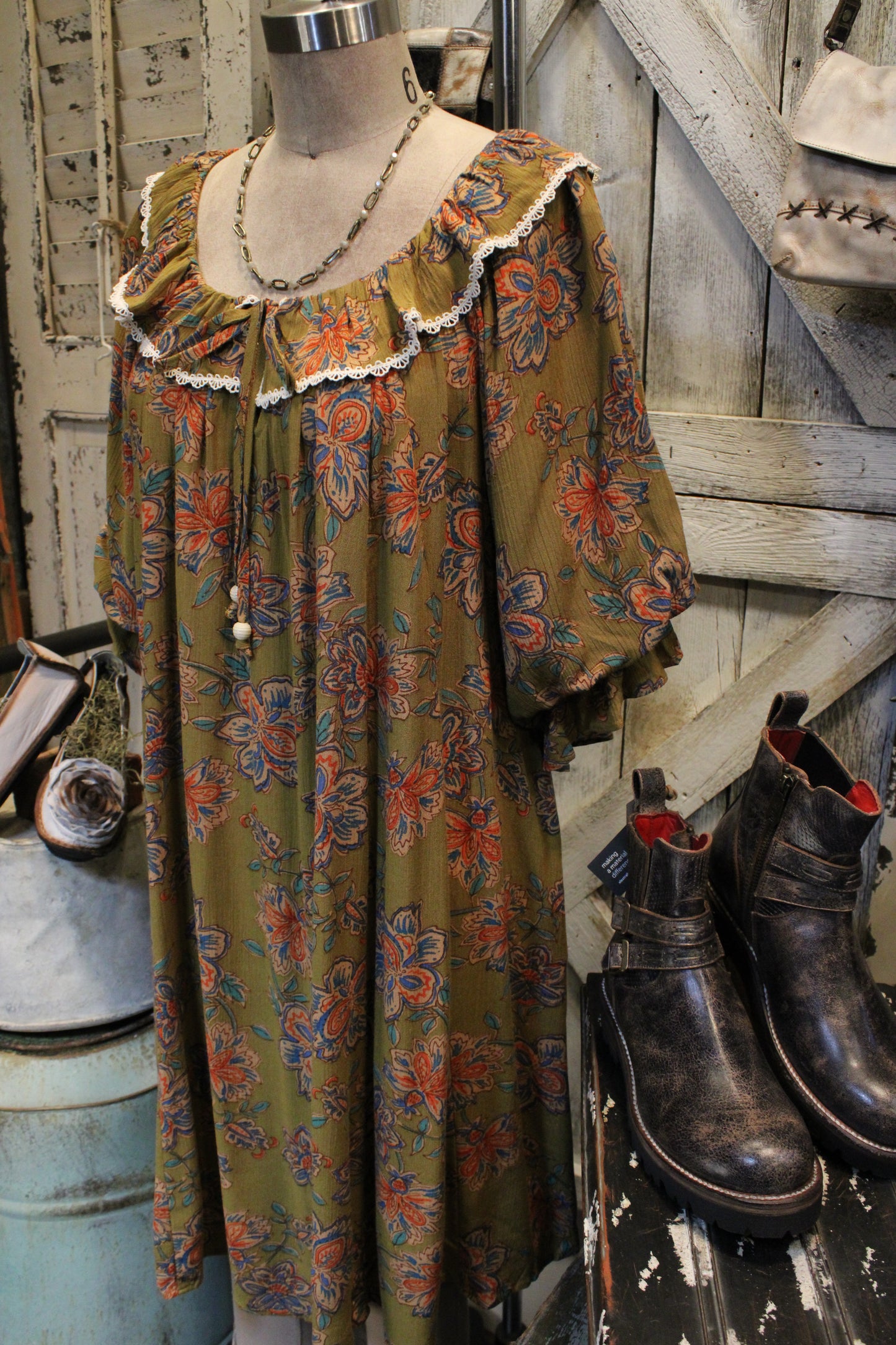Olive Martini Dress