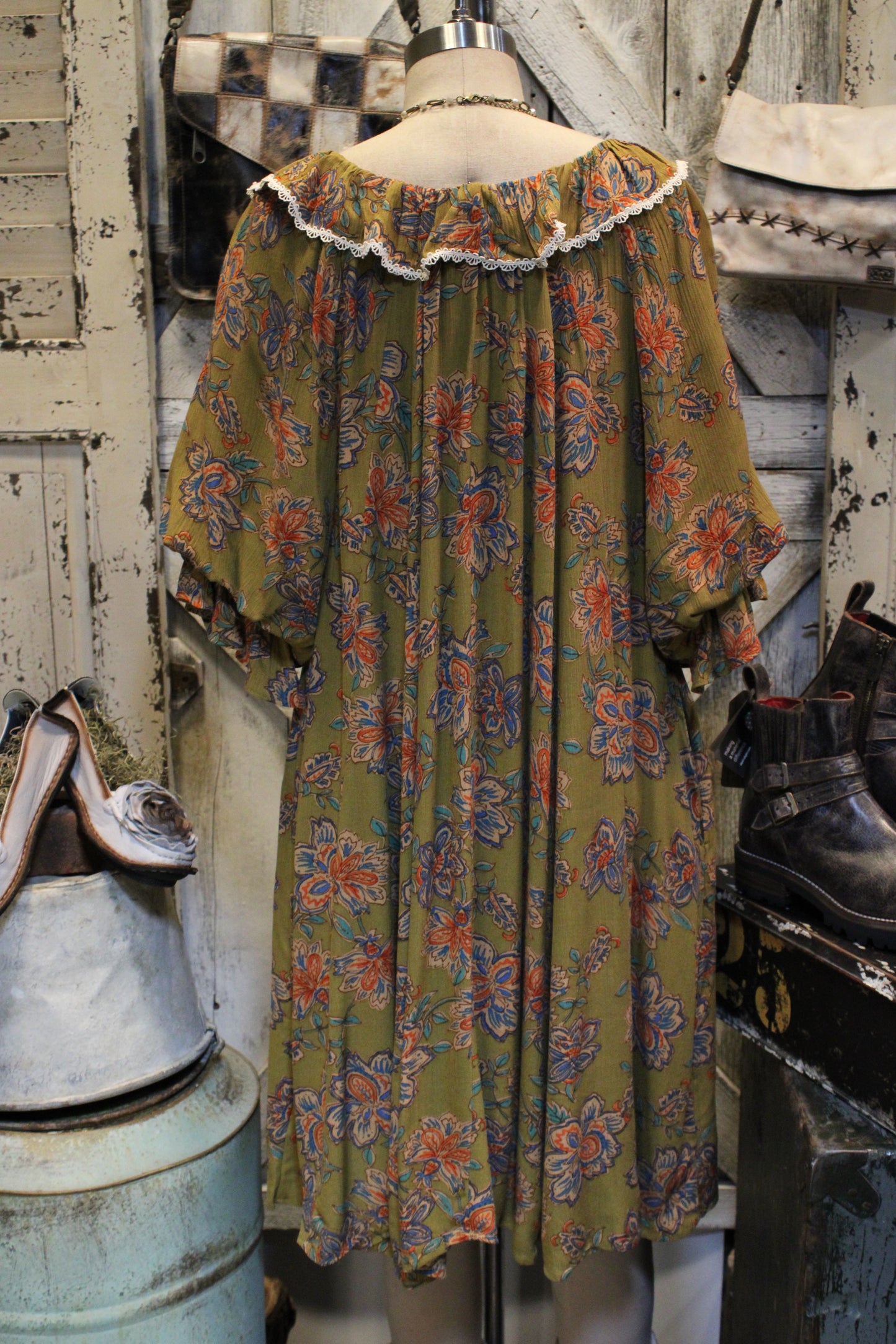 Olive Martini Dress