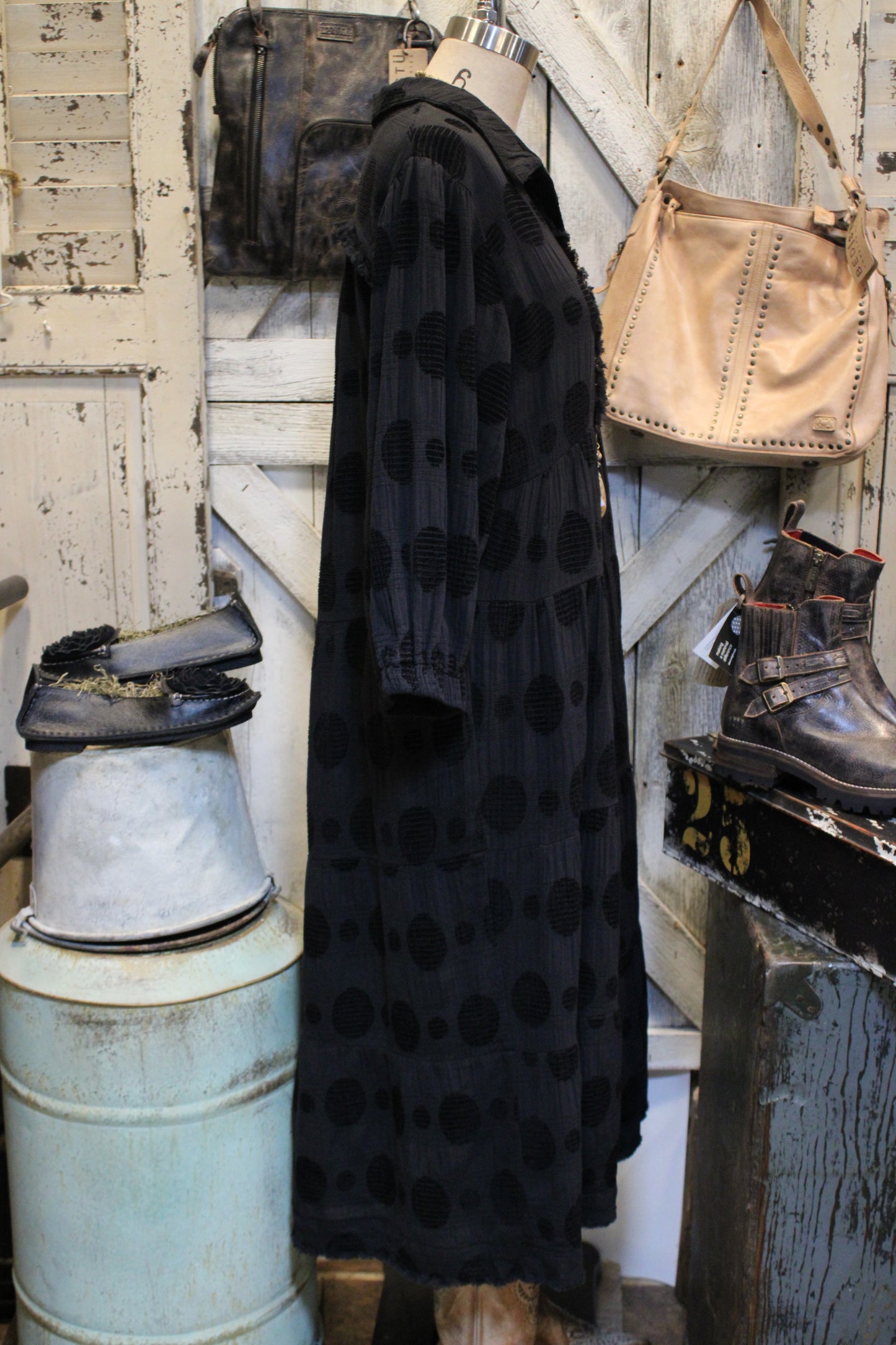 Dot to Dot Midnight Dress