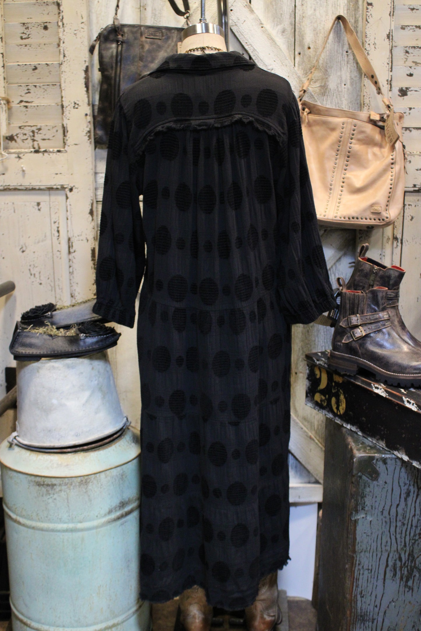 Dot to Dot Midnight Dress