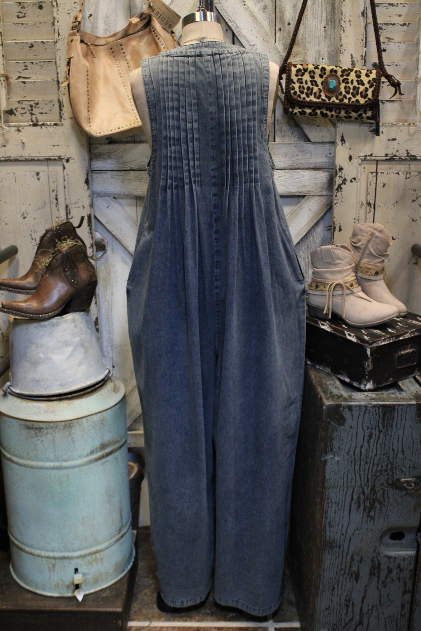 Denim Darling Romper