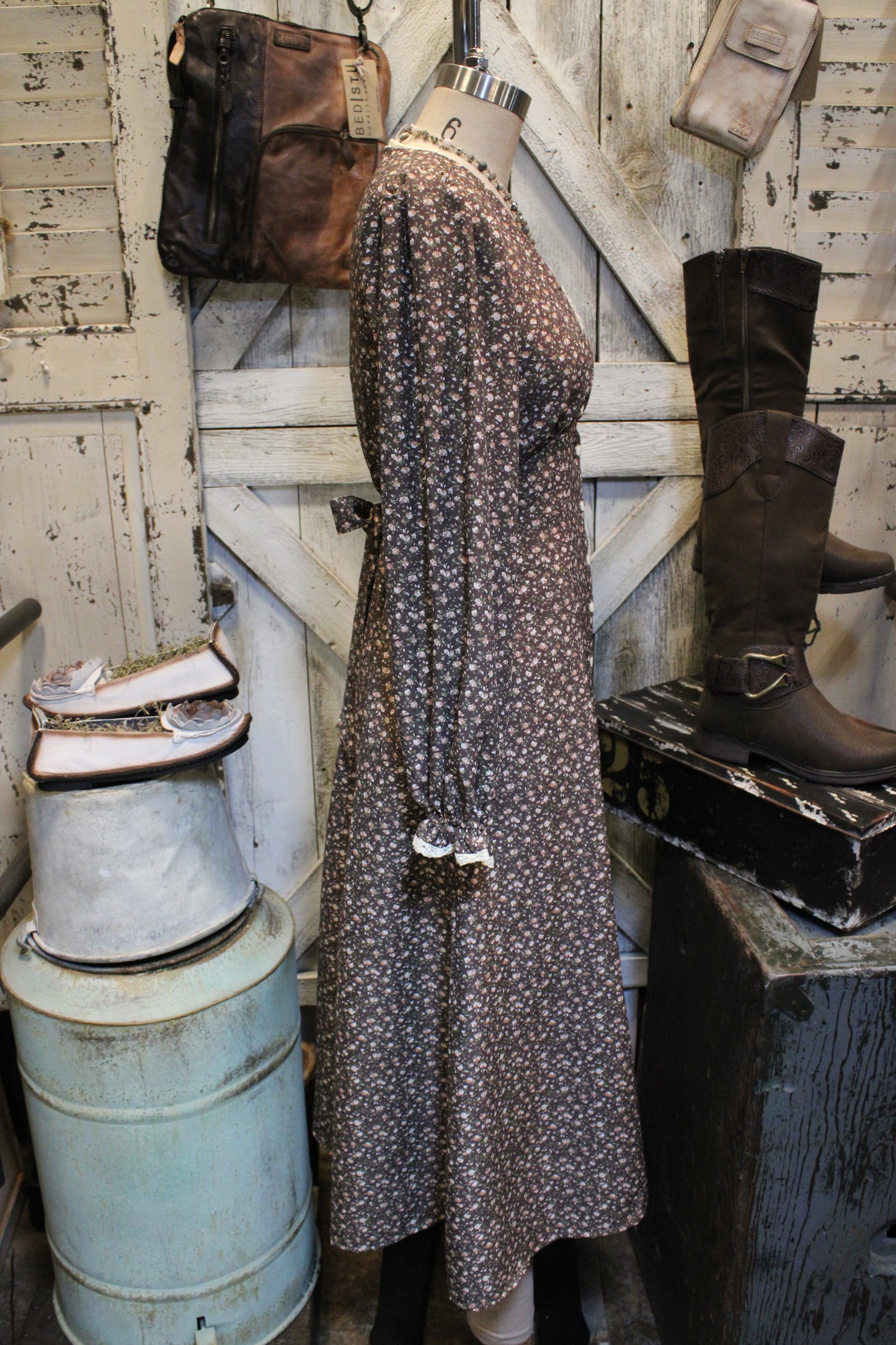 Mocha Meadow Dress