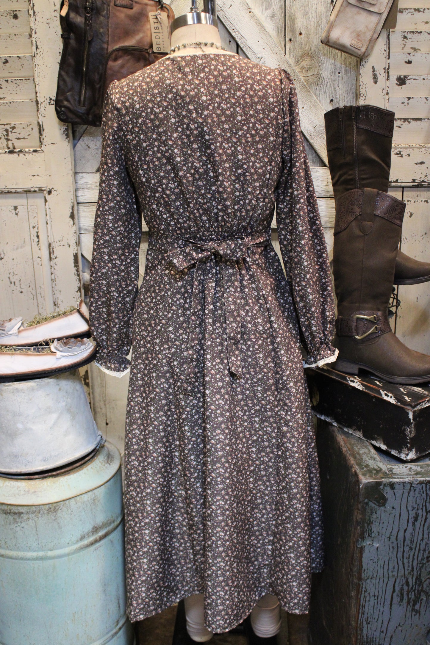 Mocha Meadow Dress