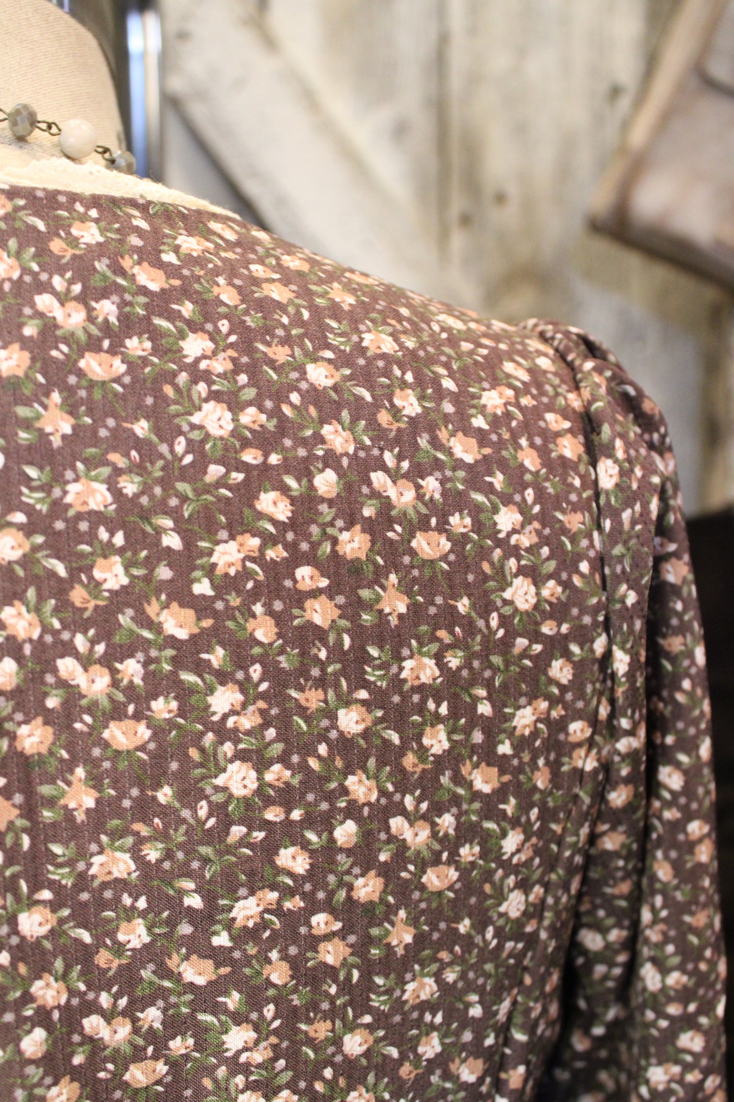 Mocha Meadow Dress