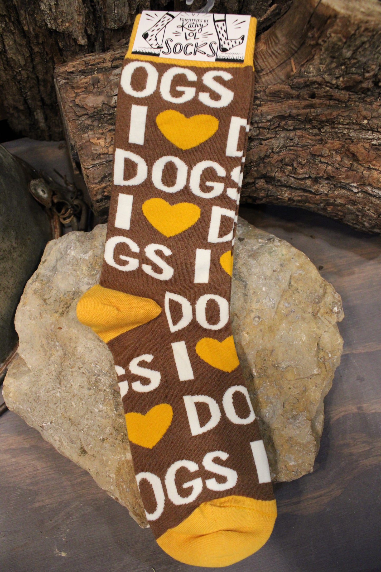 I Love Dogs Socks