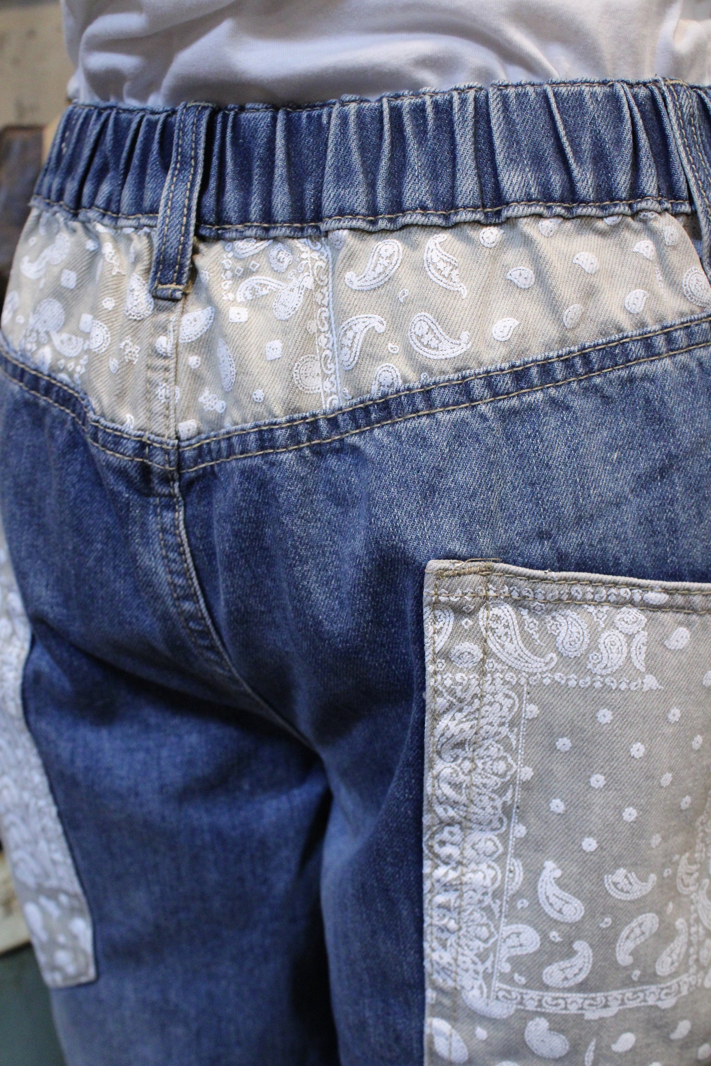 Paint And Patch Jeans