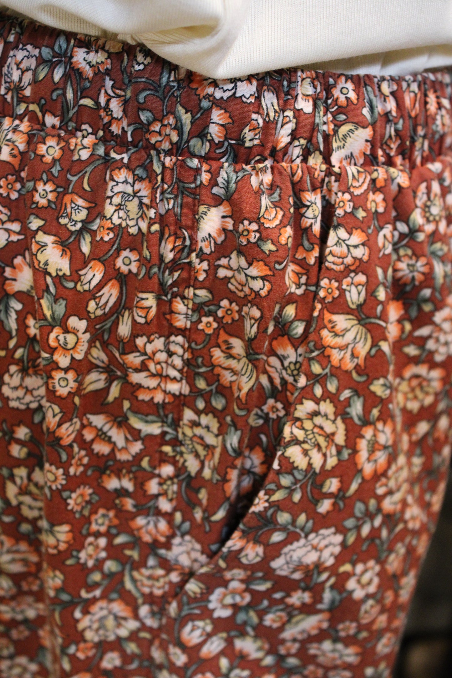 Autumn Blossom Pants
