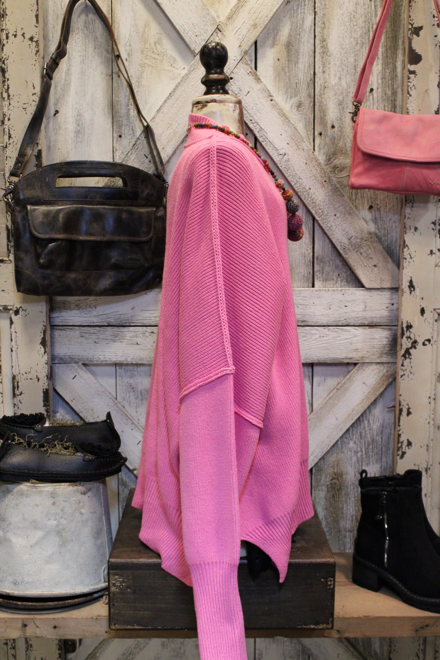 Pop Of Candy Pink Sweater