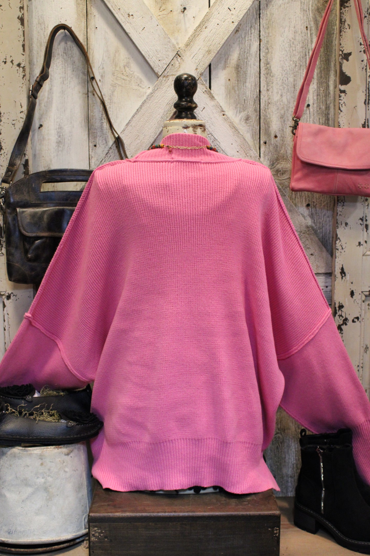 Pop Of Candy Pink Sweater