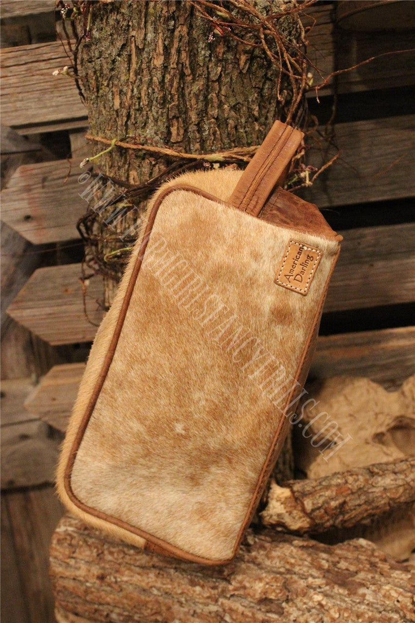 Hide Cosmetic Bag, Farm Girls Fancy Frills