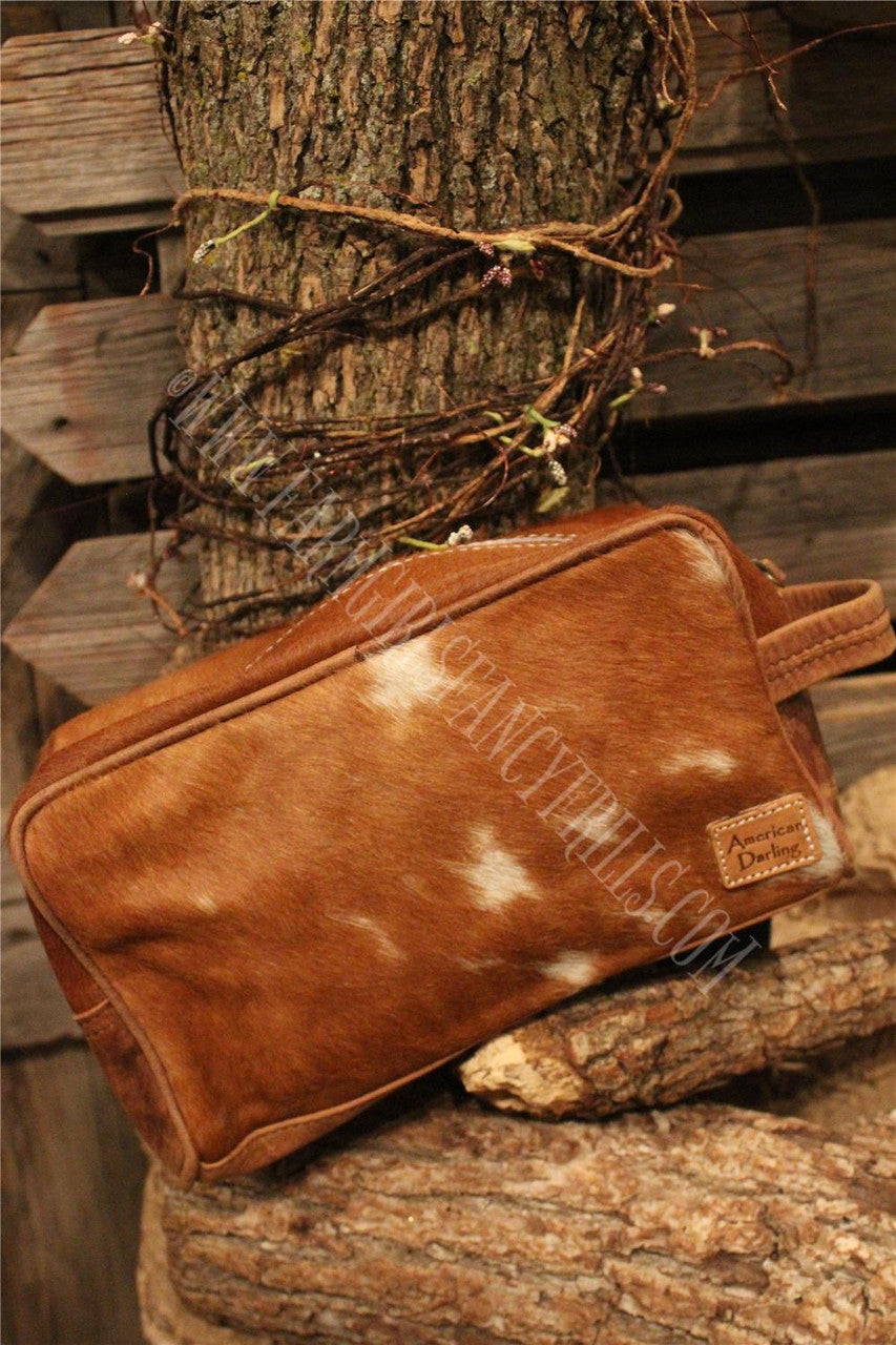 Hide Cosmetic Bag, Farm Girls Fancy Frills