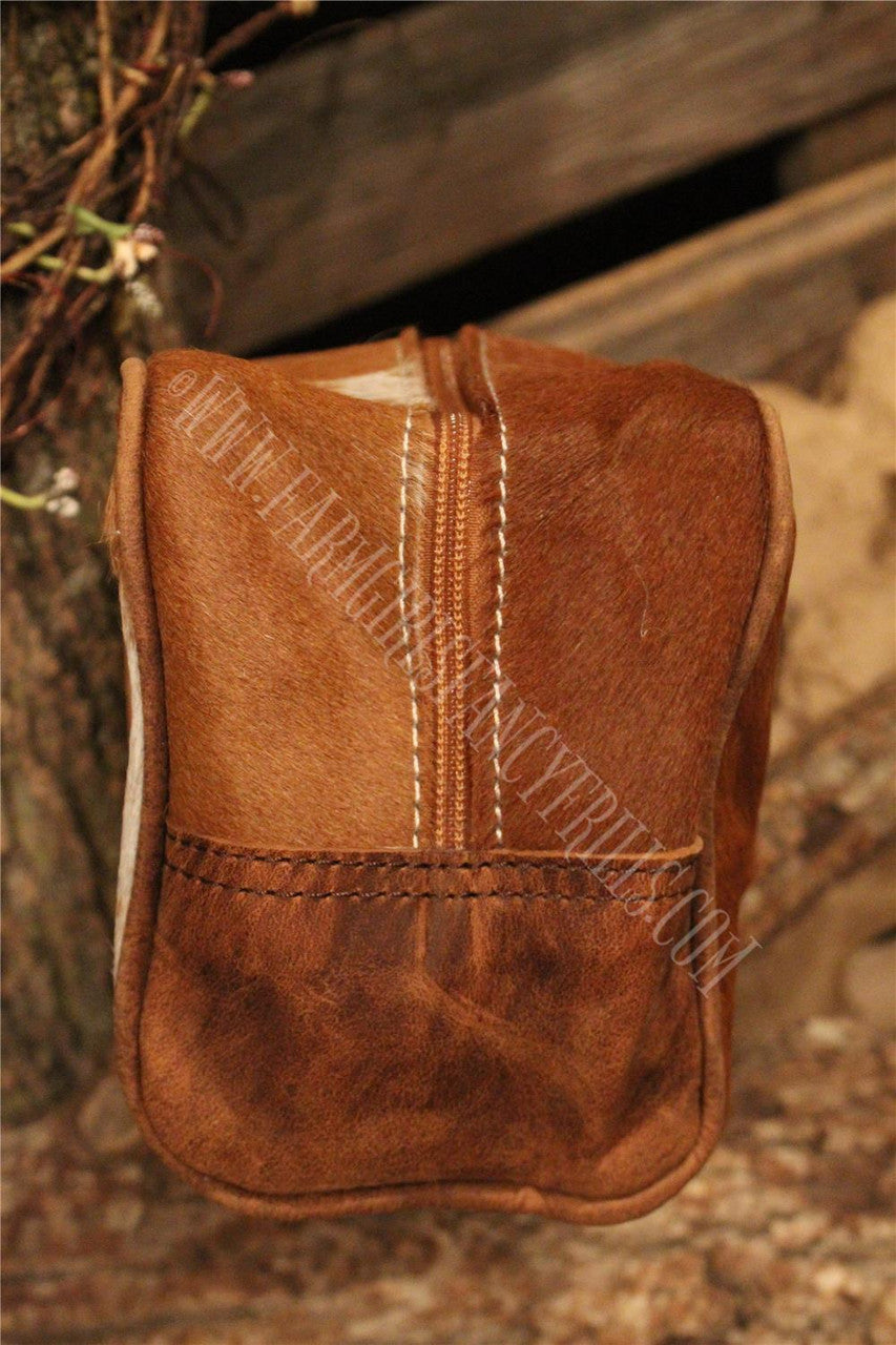 Hide Cosmetic Bag, Farm Girls Fancy Frills
