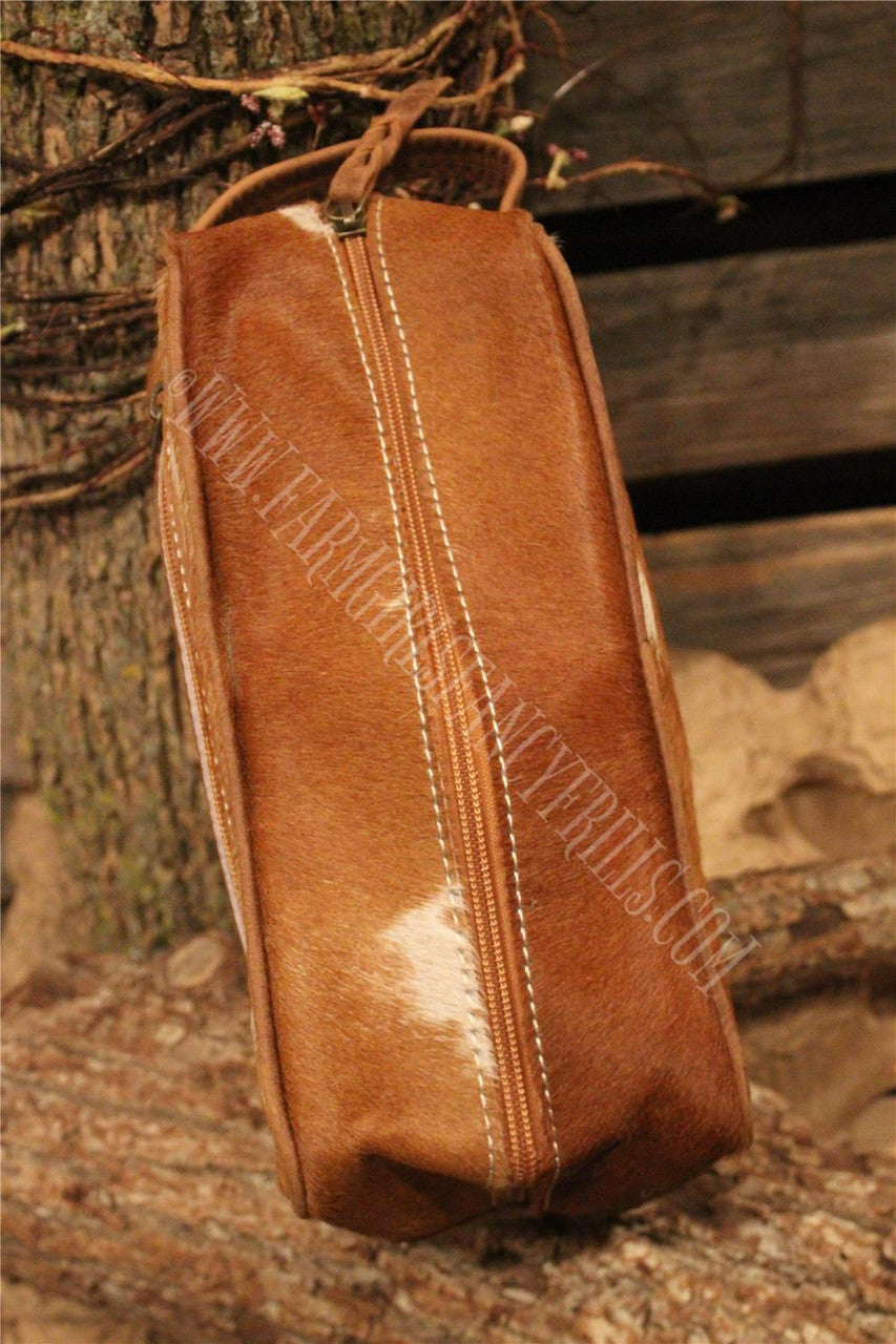 Hide Cosmetic Bag, Farm Girls Fancy Frills