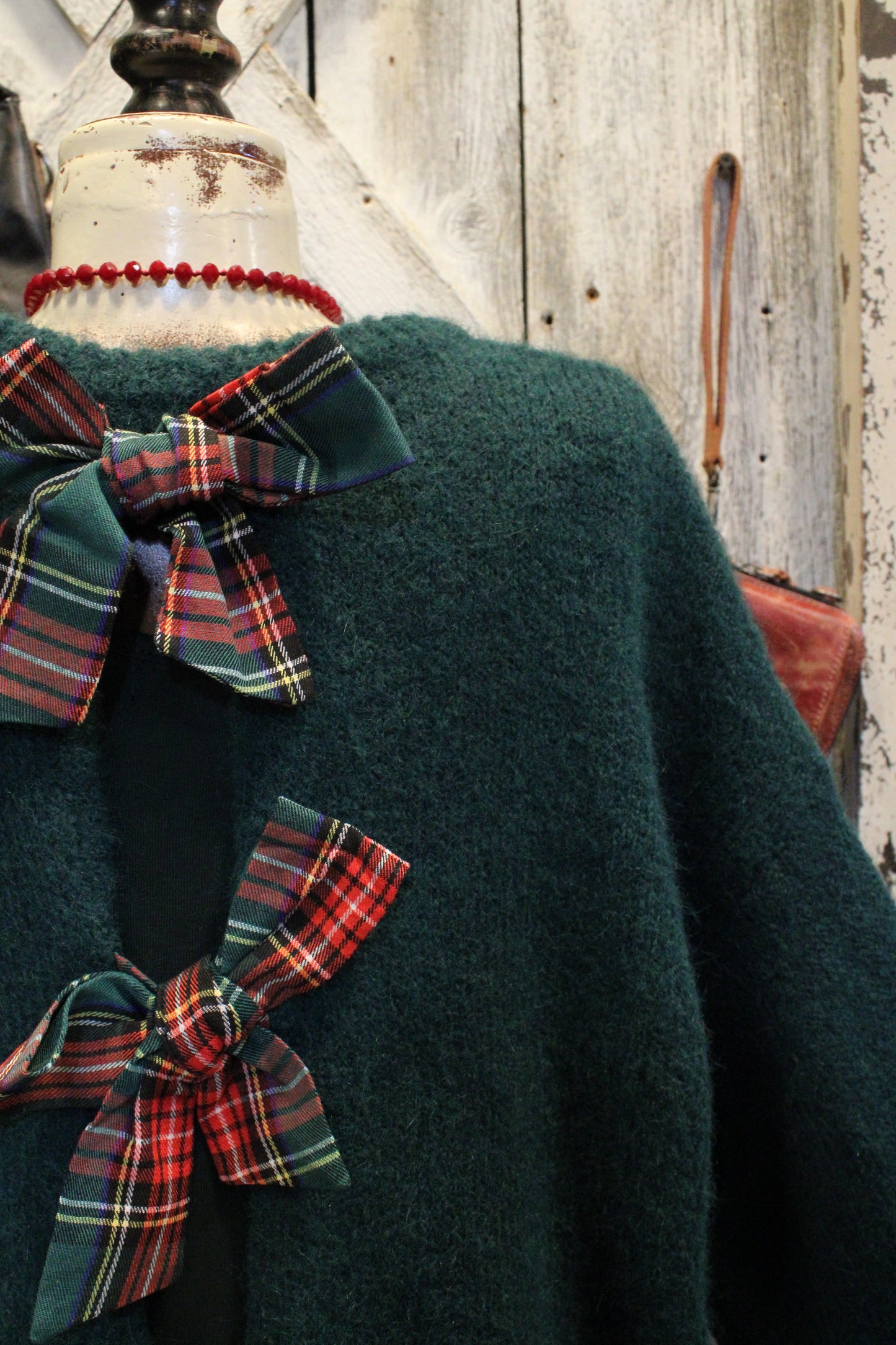 Evergreen Bows Sweater