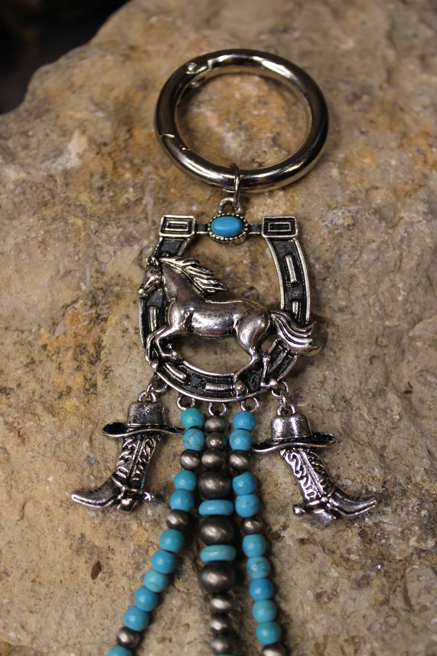 Kick Up Your Boots Keychain