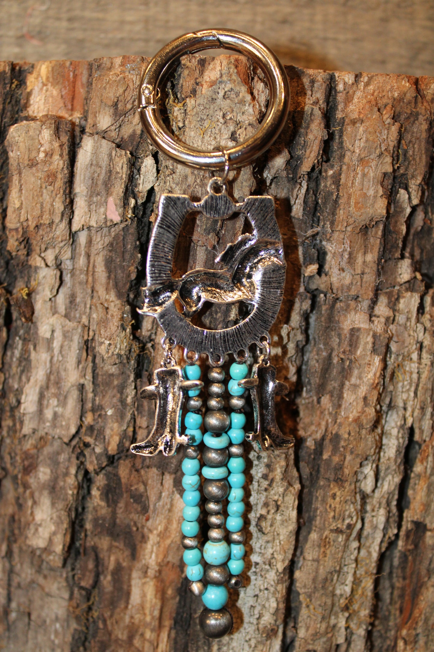 Kick Up Your Boots Keychain